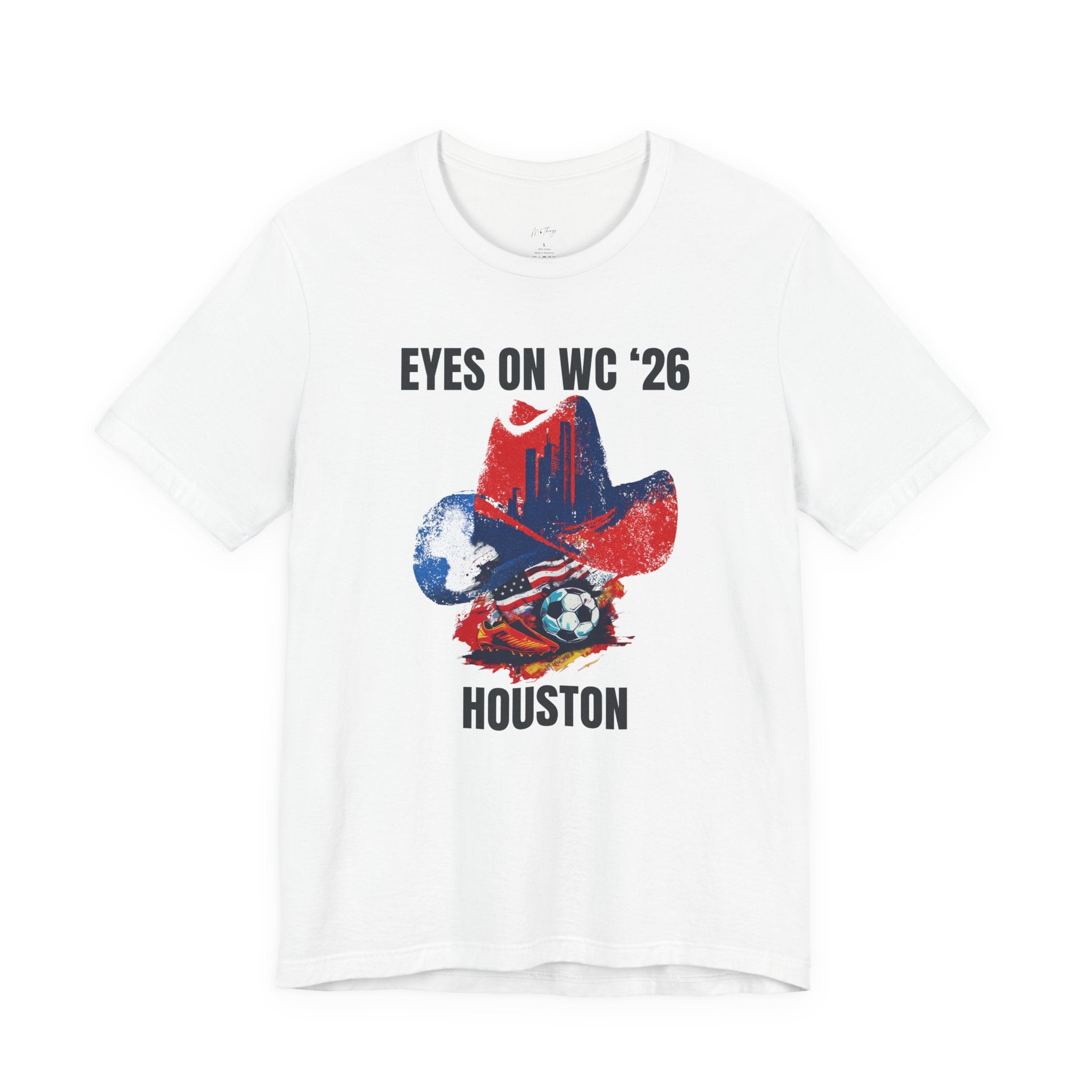 Unisex Host City Soccer Shirt - WC 2026 Houston Graphic Tee