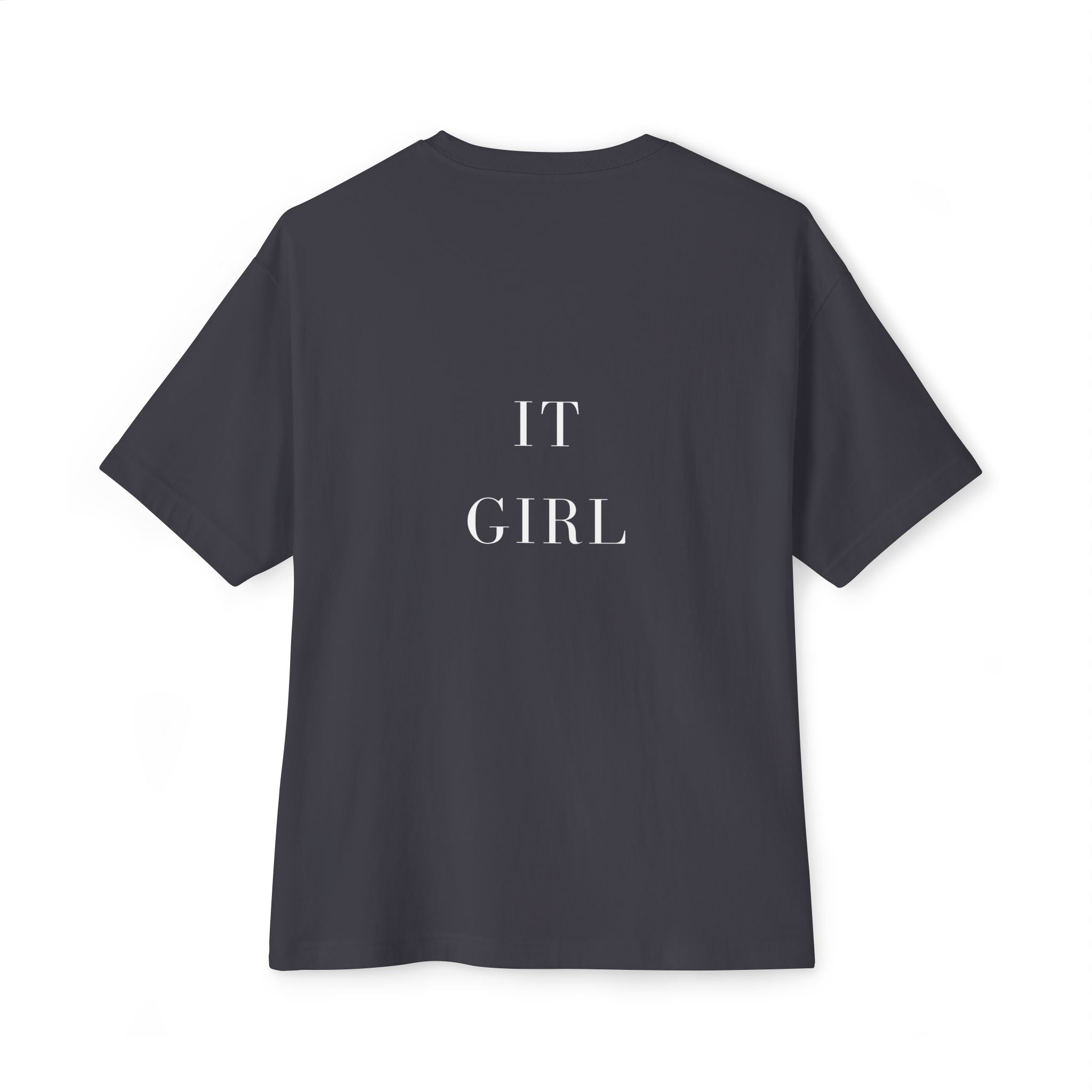 Oversized Tee — 'Aaliyah It Girl' Graphic Top