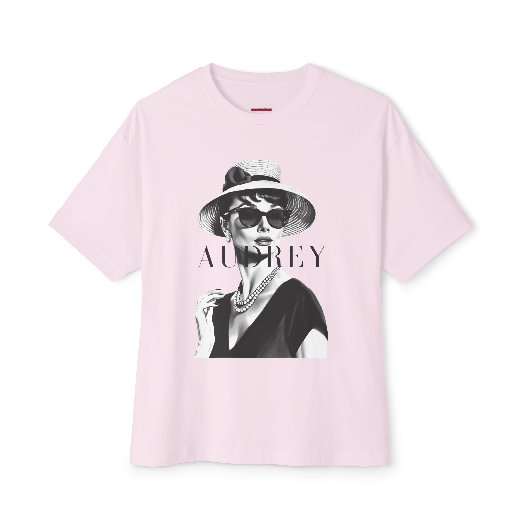 Oversized Tee - 'Audrey It Girl' Women's Graphic Top