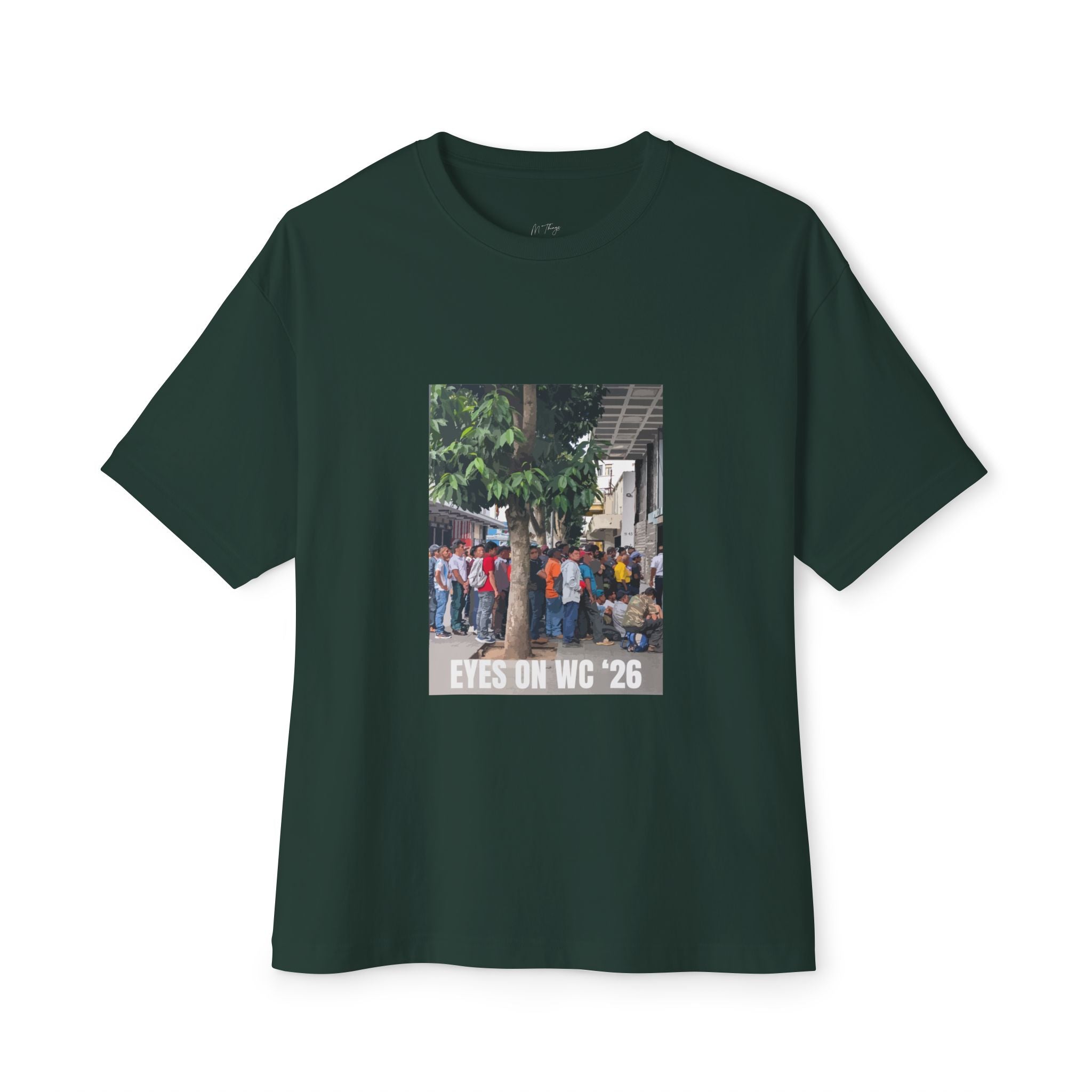Unisex Oversized Graphic Tee - WC 2026 Soccer Fan Party Shirt