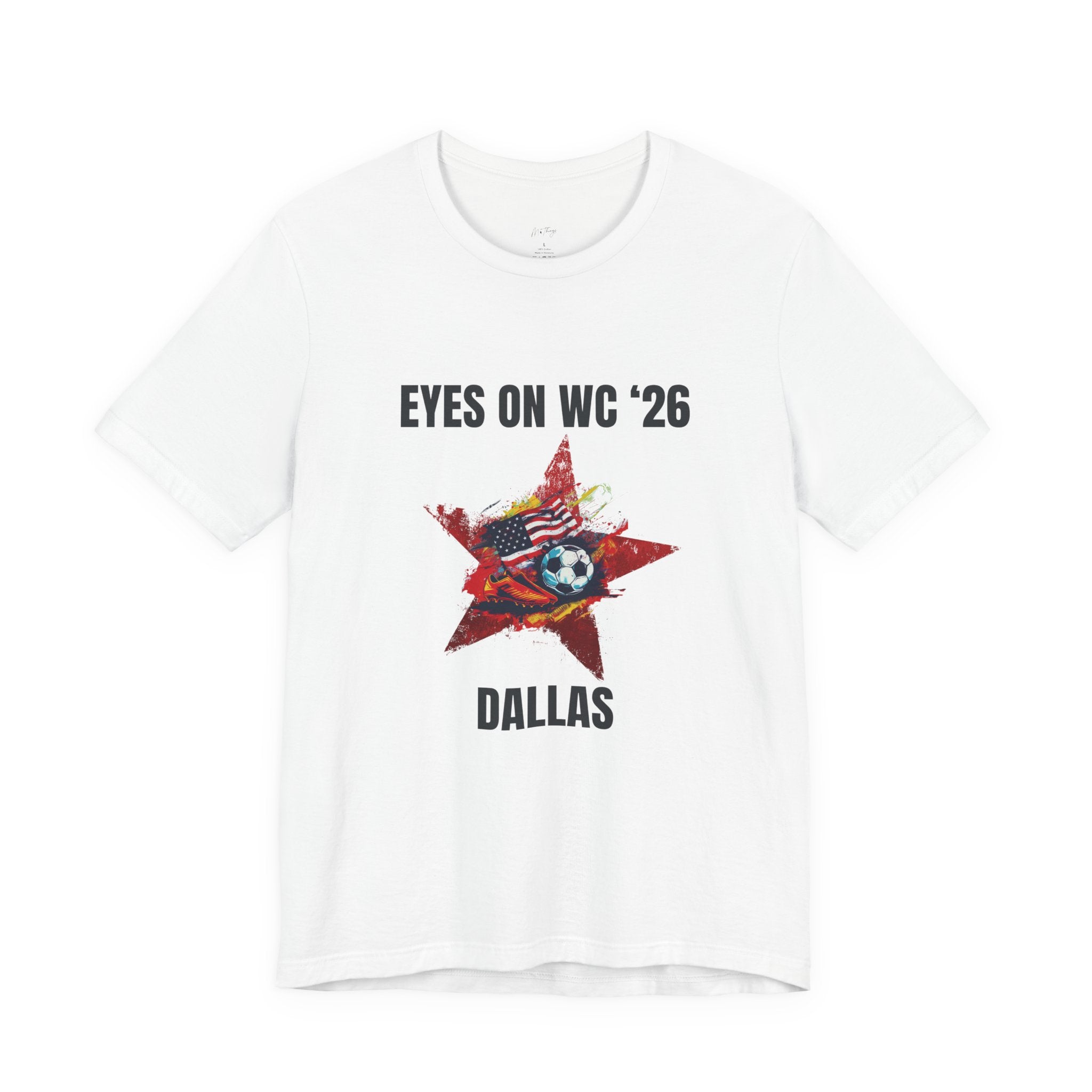 Unisex Host City Soccer Shirt - WC 2026 Dallas Graphic Tee