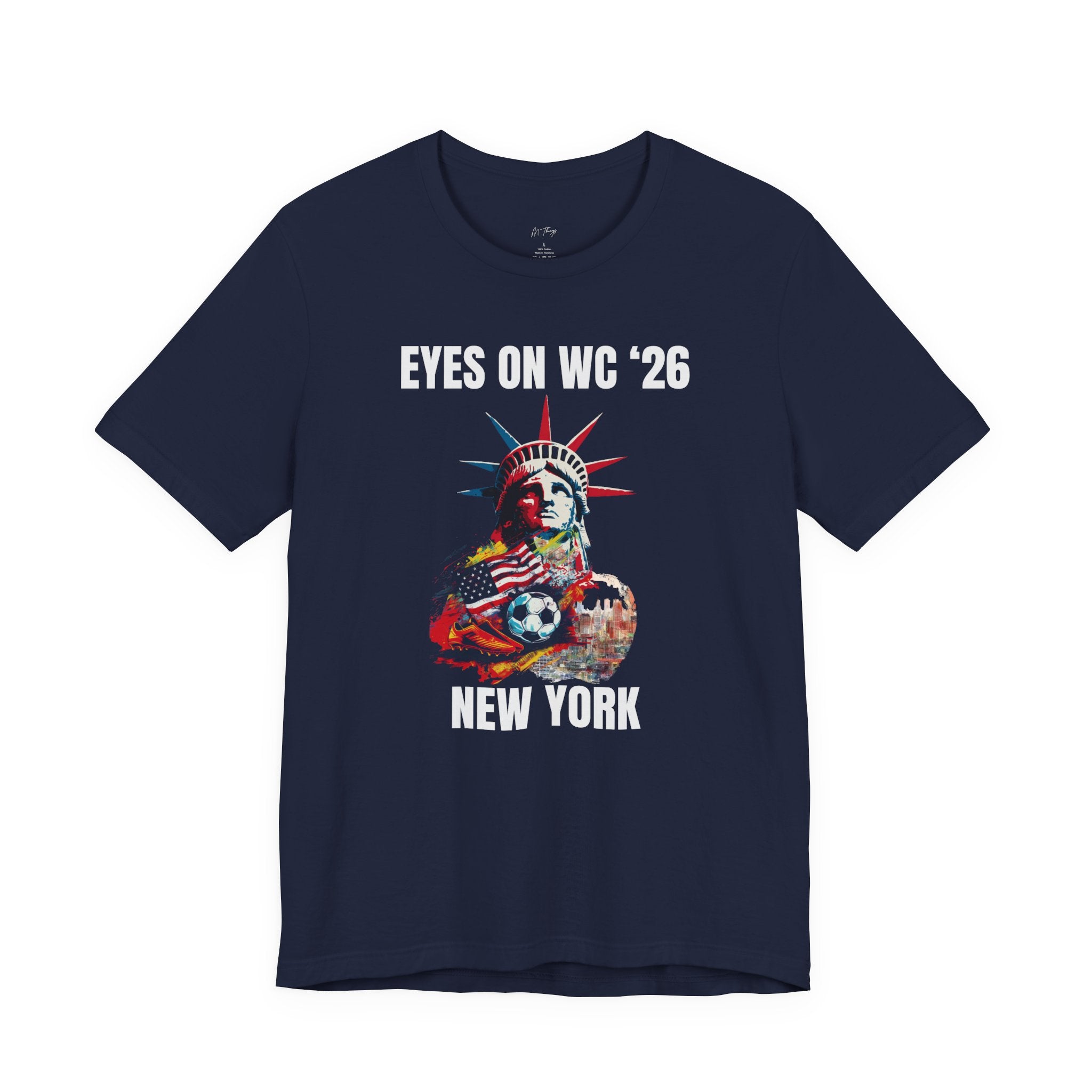 Unisex Host City Soccer Shirt - WC 2026 New York Graphic Tee