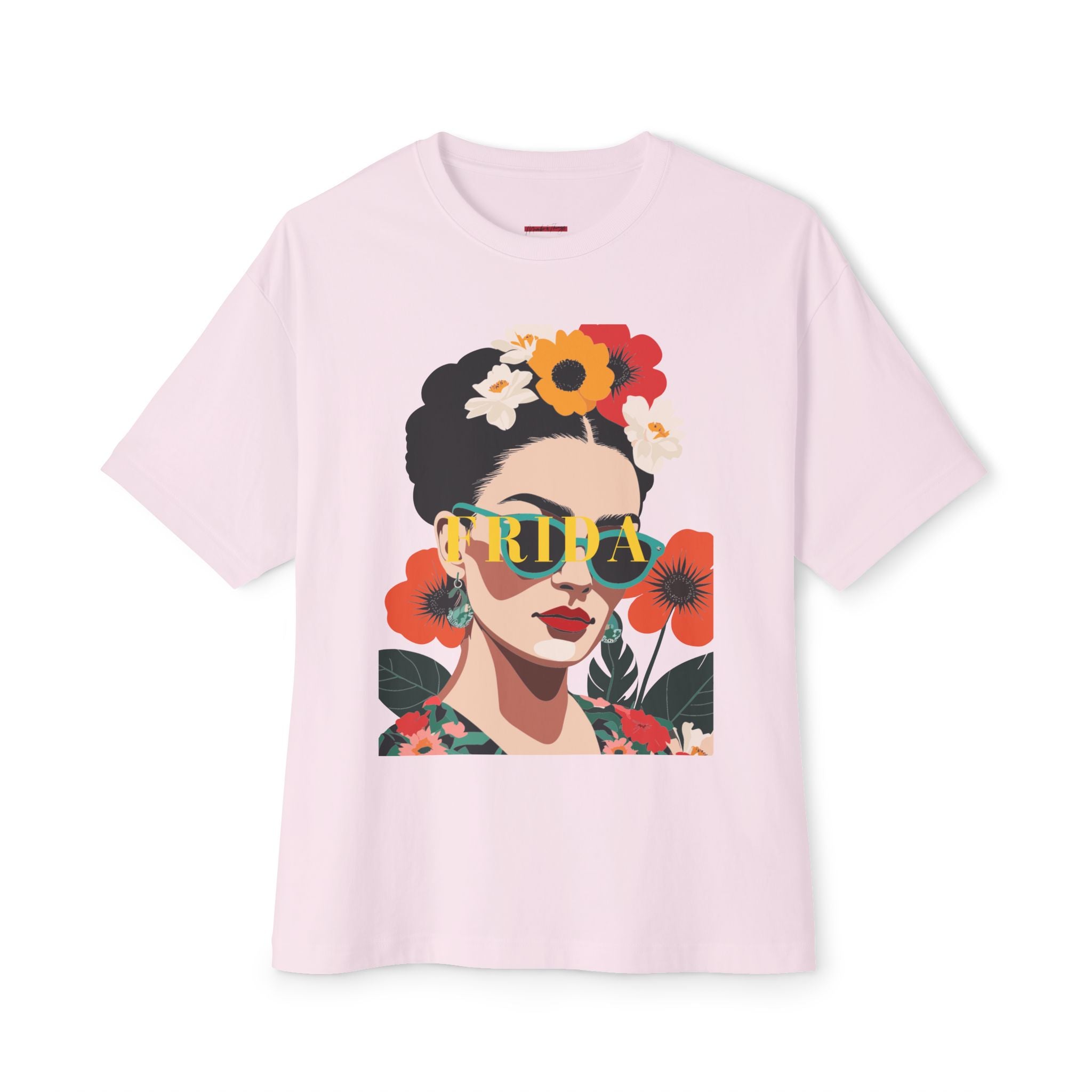 Oversized Tee - 'Frida It Girl' Women's Graphic Tee