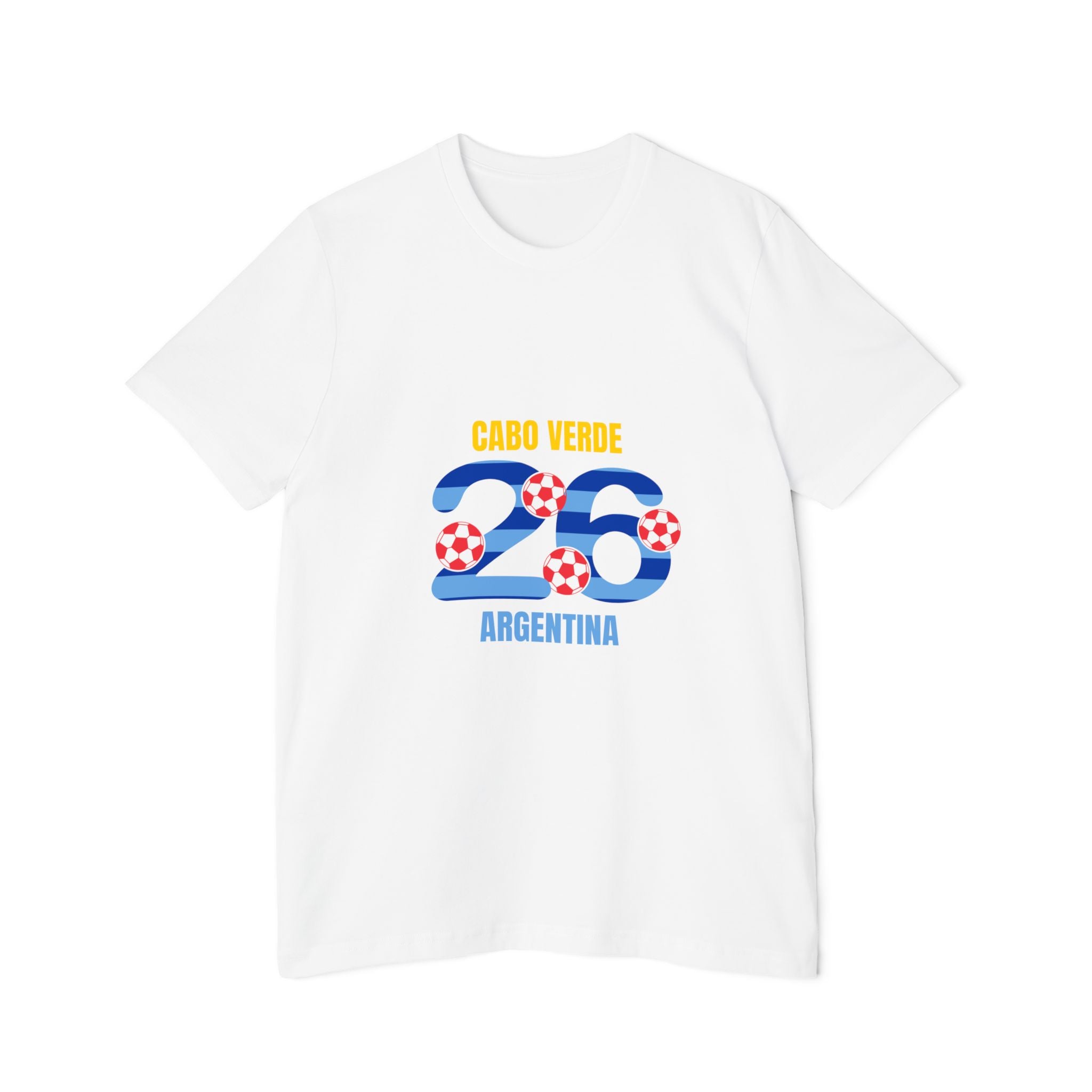 Unisex World Soccer Match Fan T-Shirt -  2026 Graphic Tee