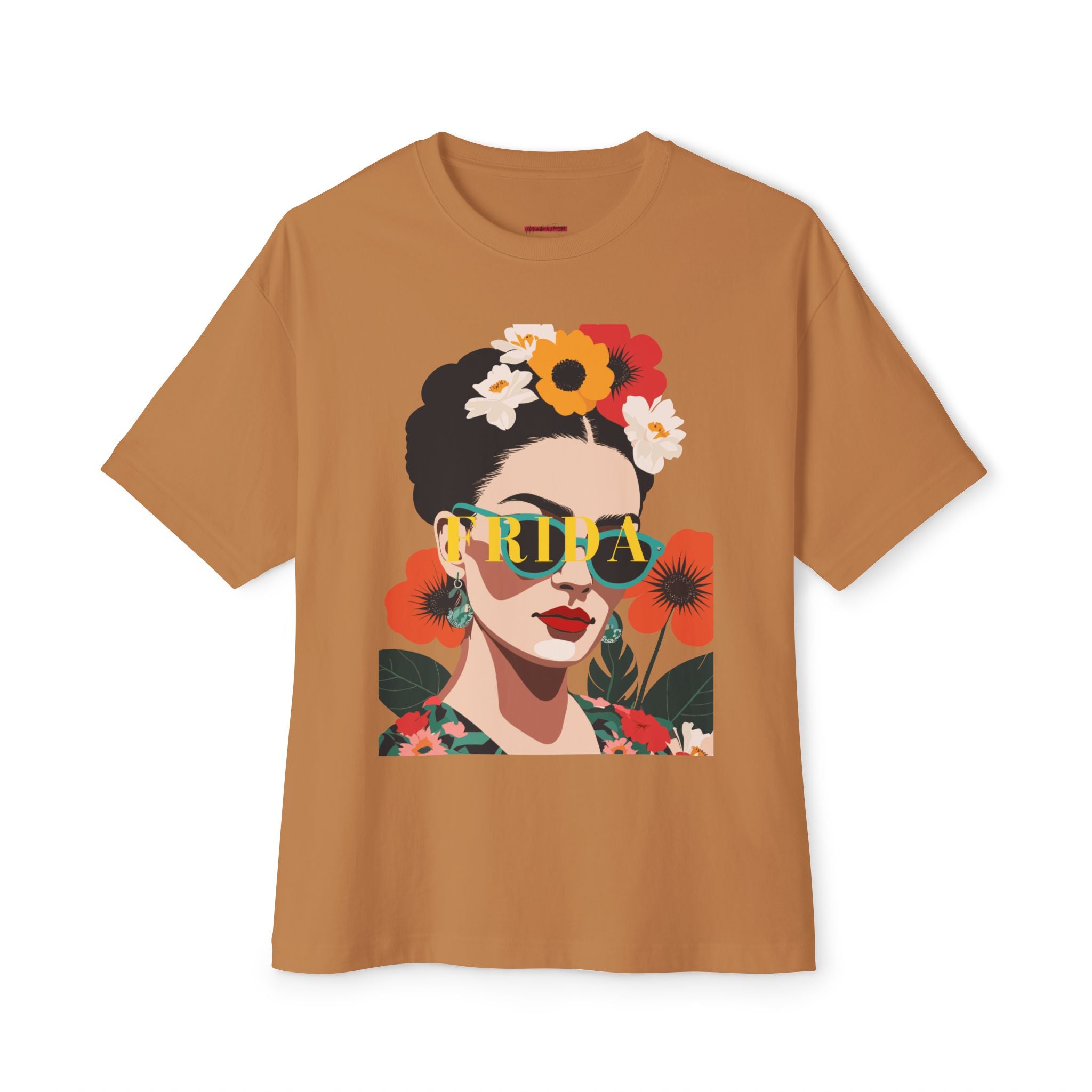 Oversized Tee - 'Frida It Girl' Women's Graphic Tee