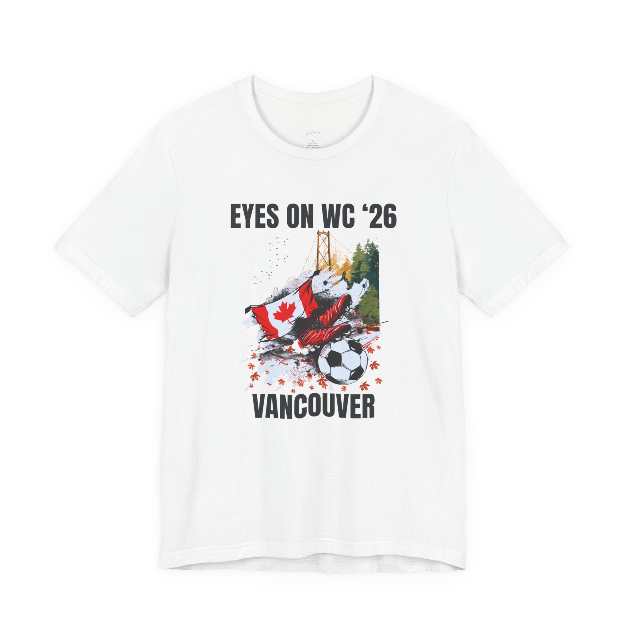 Unisex Host City Soccer Shirt - WC 2026 Vancouver Graphic Tee
