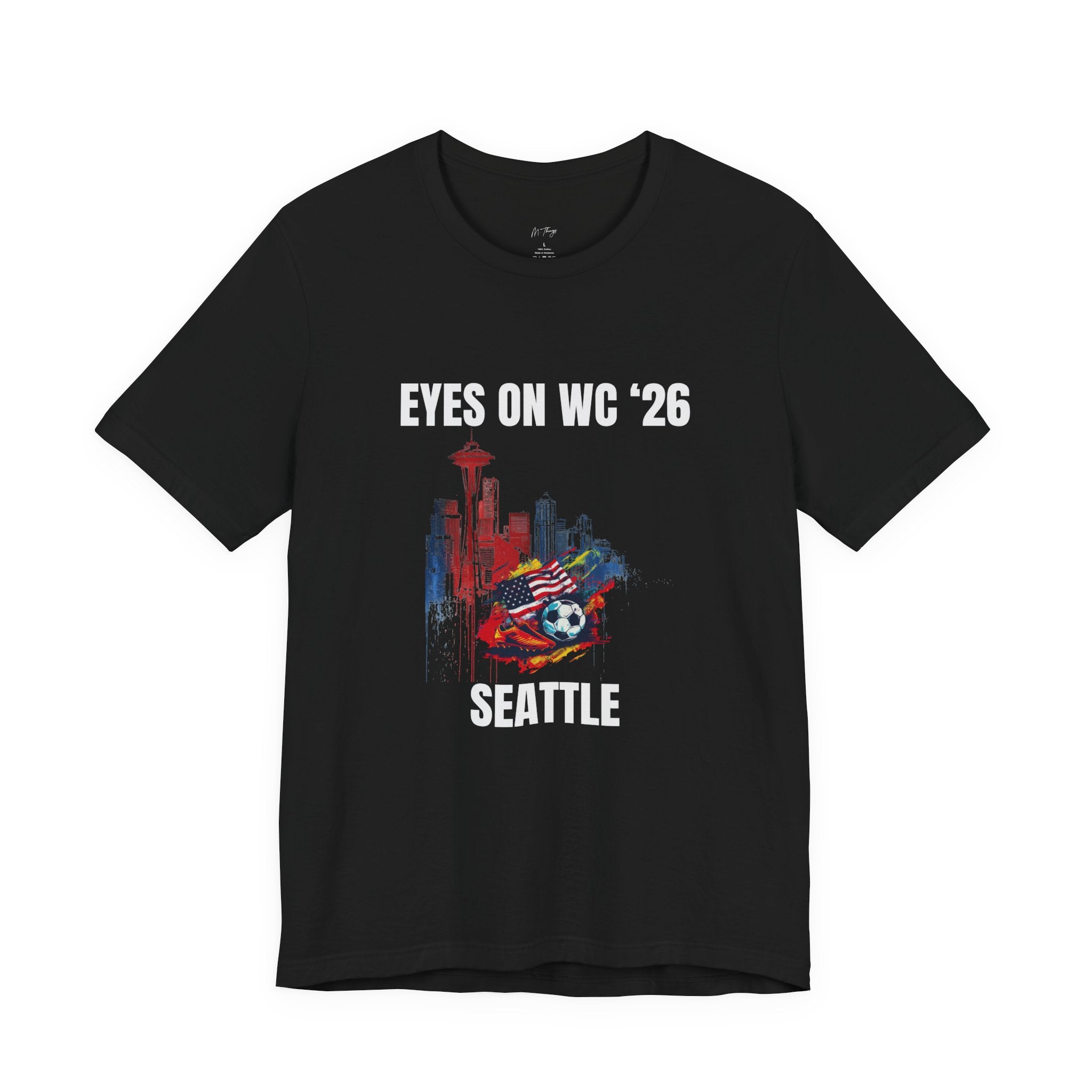 Unisex Host City Soccer Shirt - WC 2026 Seattle Graphic Tee