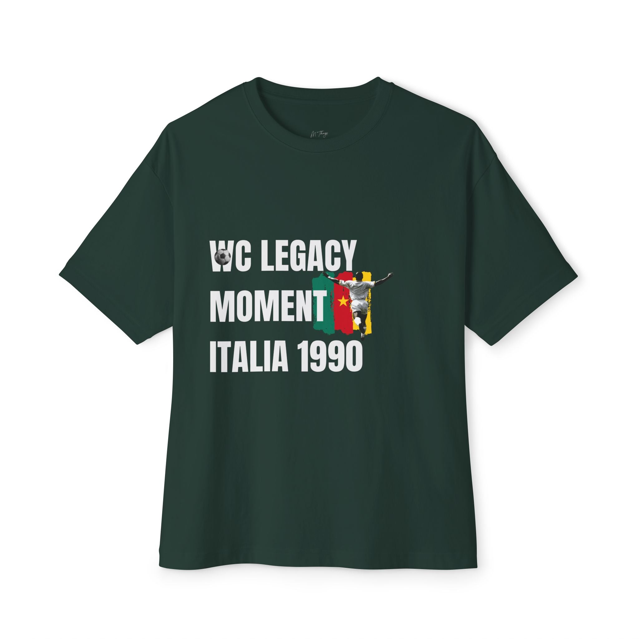 Unisex WC Italy - Cameroon Soccer 'Legacy Moment' T-Shirt