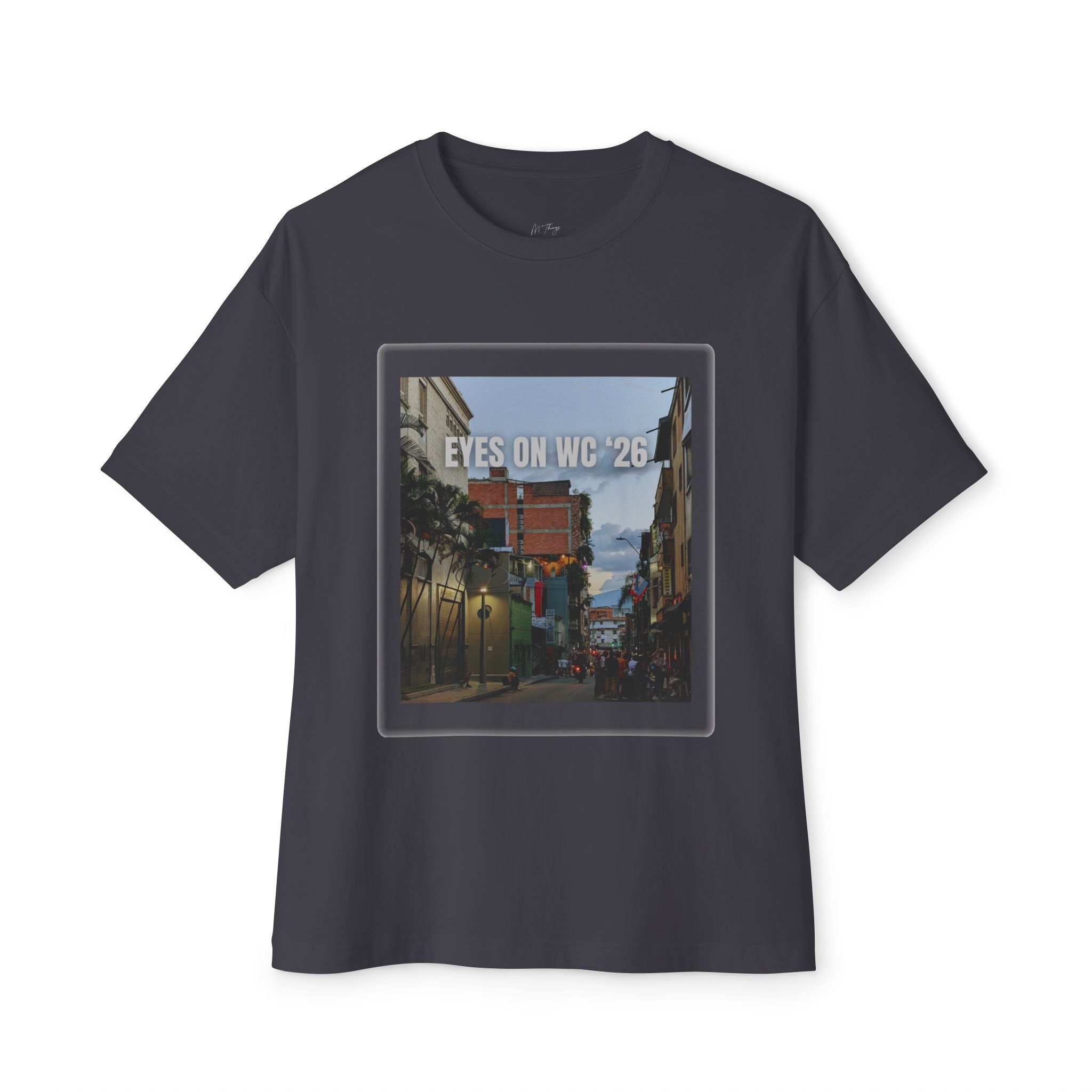 Unisex Oversized Graphic Tee - WC 2026 Soccer Watch Party Shirt