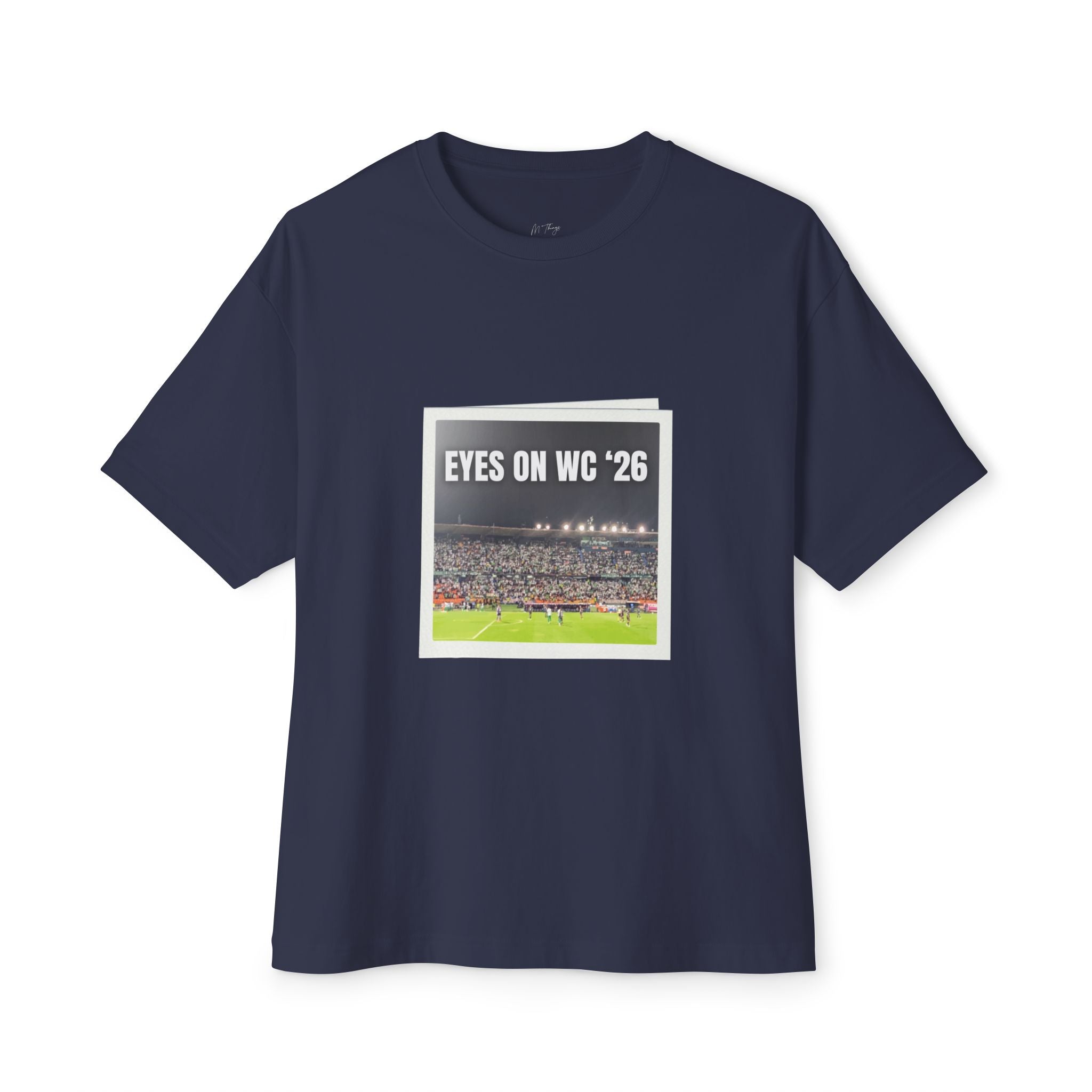 Unisex Oversized Graphic Tee - WC 2026 Stadium Soccer Watch Party Shirt