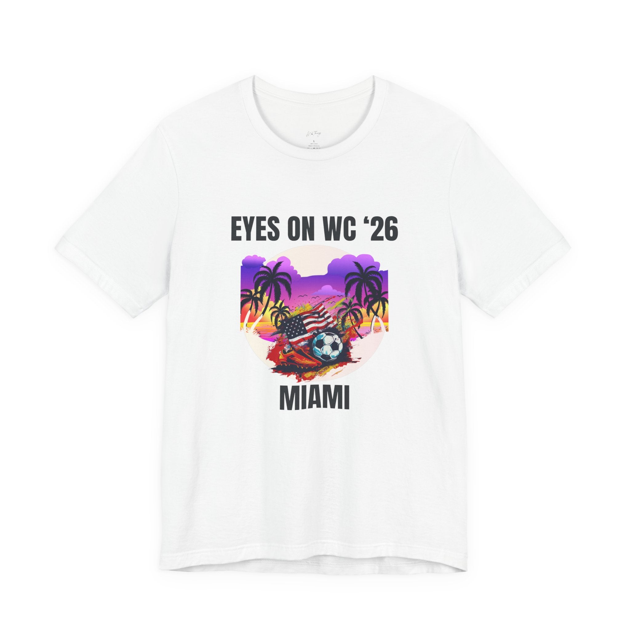 Unisex Host City Soccer Shirt - WC 2026 Miami Graphic Tee