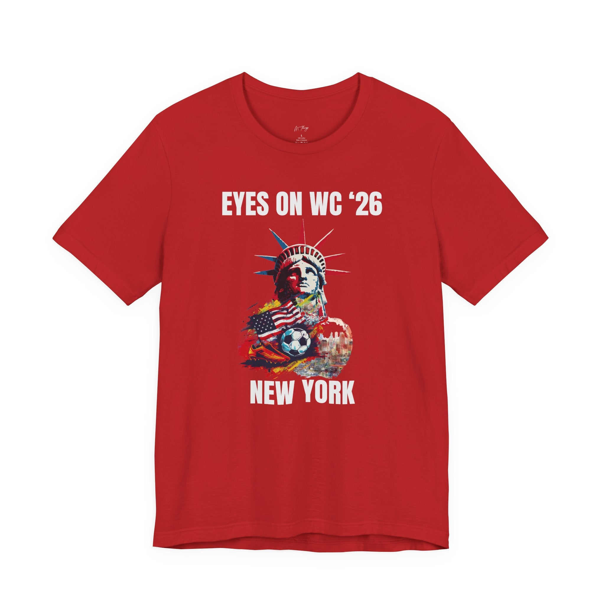 Unisex Host City Soccer Shirt - WC 2026 New York Graphic Tee