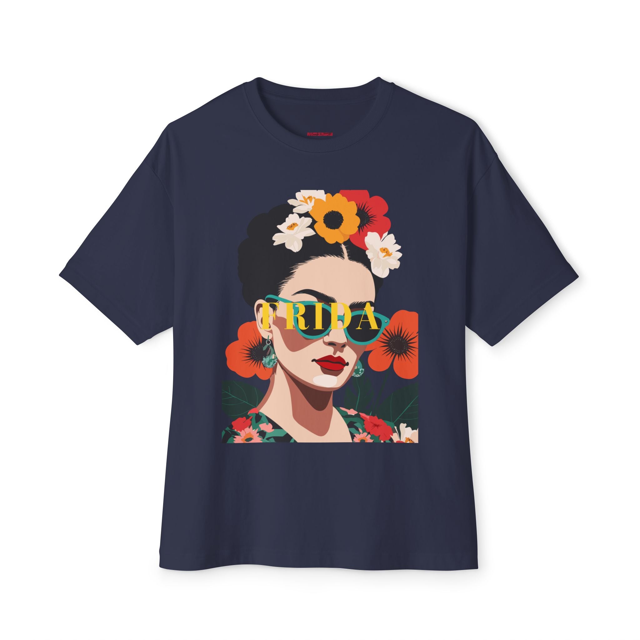 Oversized Tee - 'Frida It Girl' Women's Graphic Tee