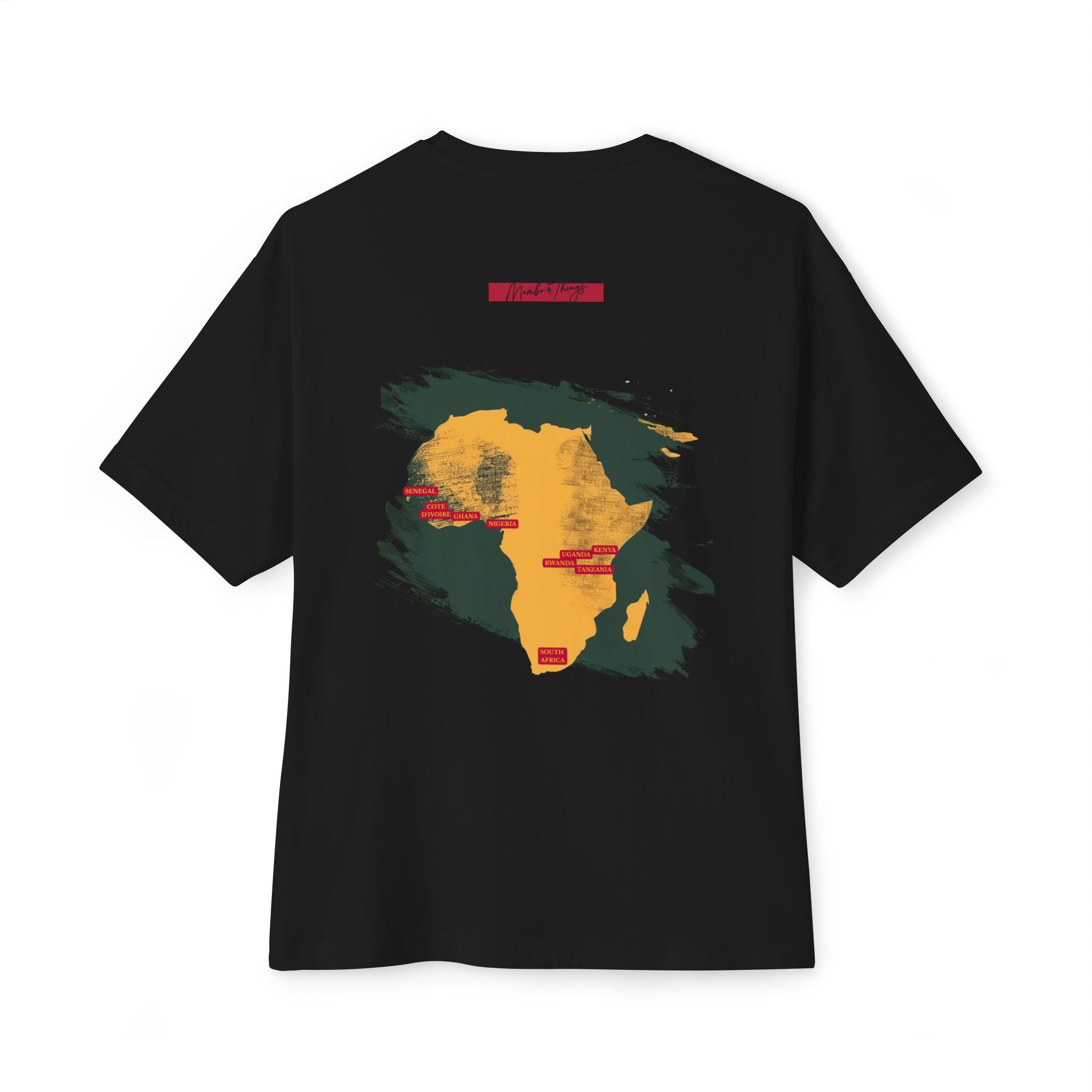 Limited Edition Graphic Tee - Detty December Festive Vibes Unisex Oversized Boxy Tee