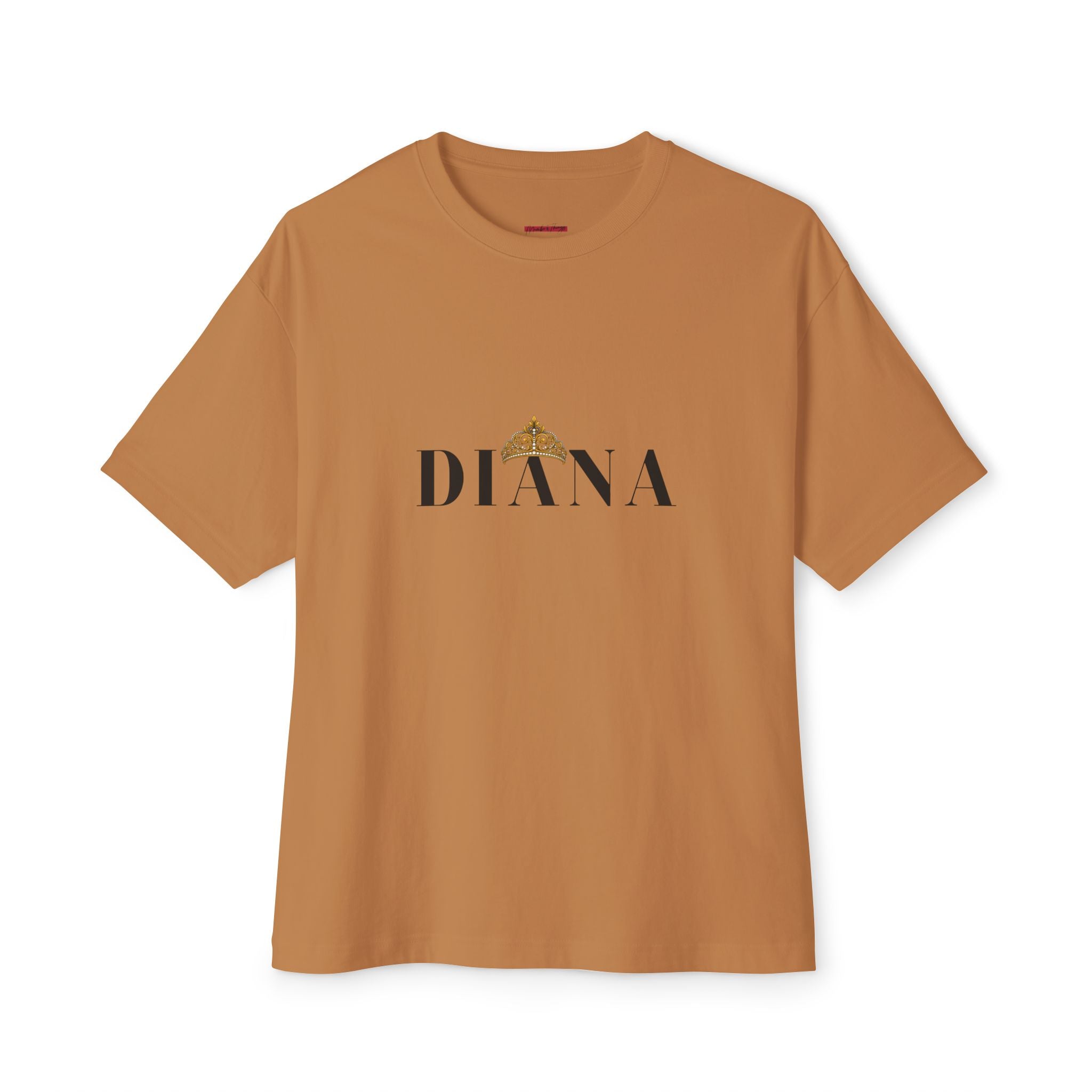 Oversized Tee  - 'Diana It Girl' Women's Graphic Top