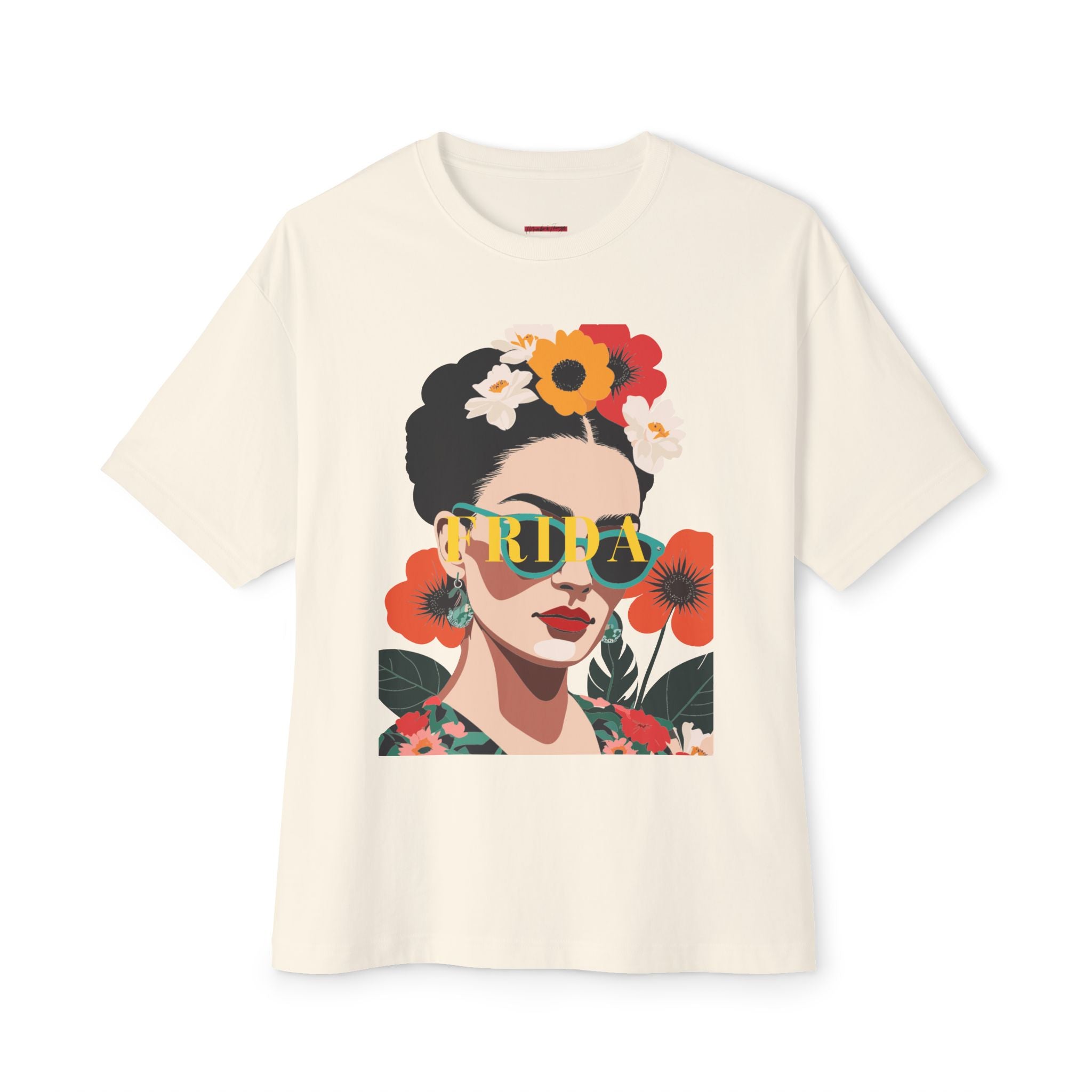 Oversized Tee - 'Frida It Girl' Women's Graphic Tee