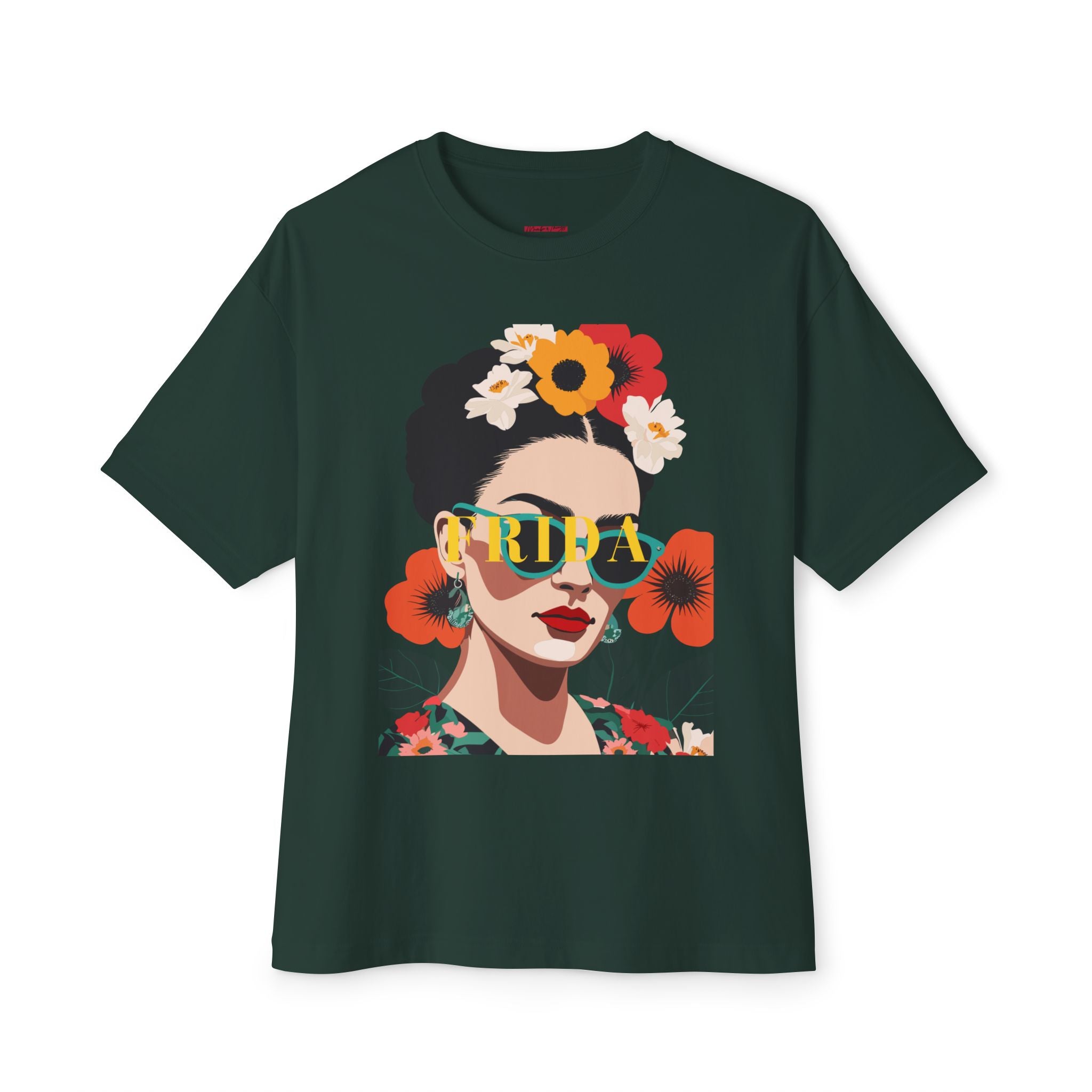 Oversized Tee - 'Frida It Girl' Women's Graphic Tee