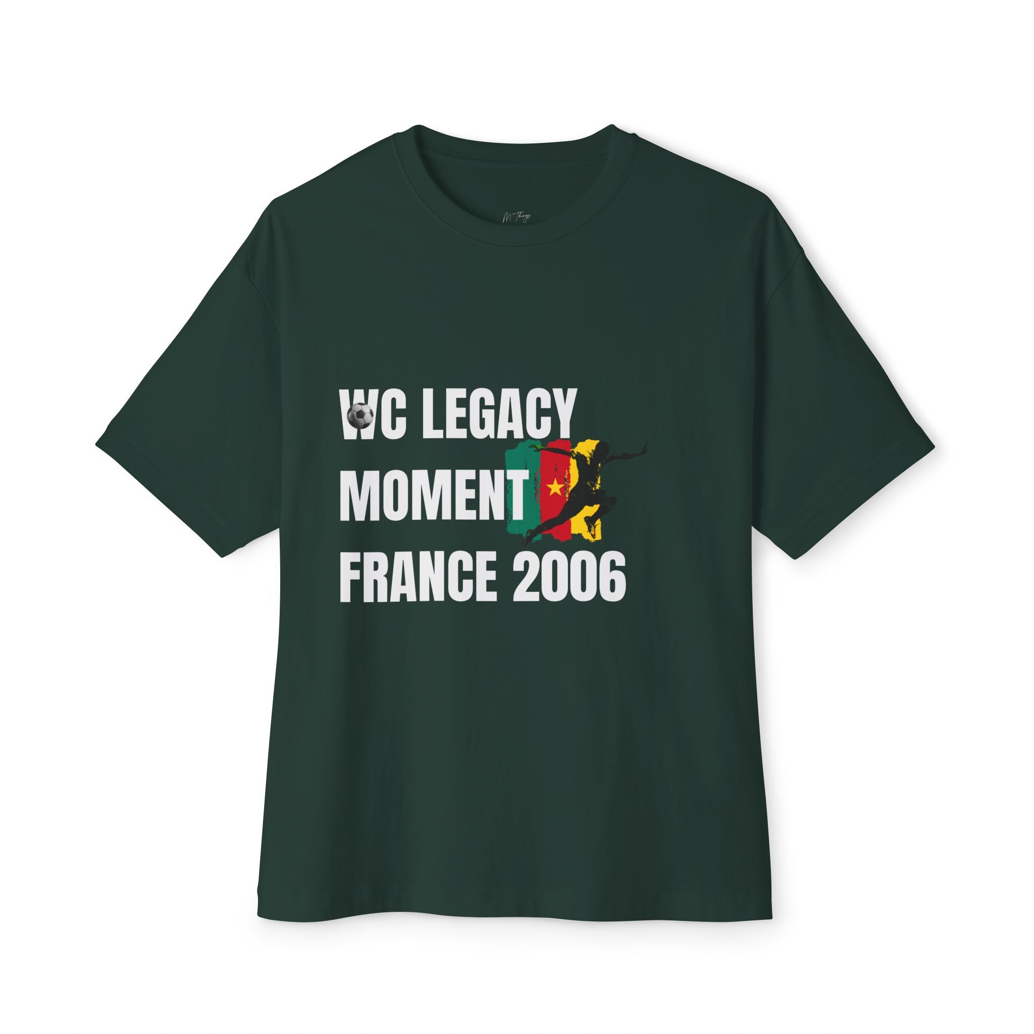 Unisex WC France - Cameroon Soccer 'Legacy Moment' T-Shirt