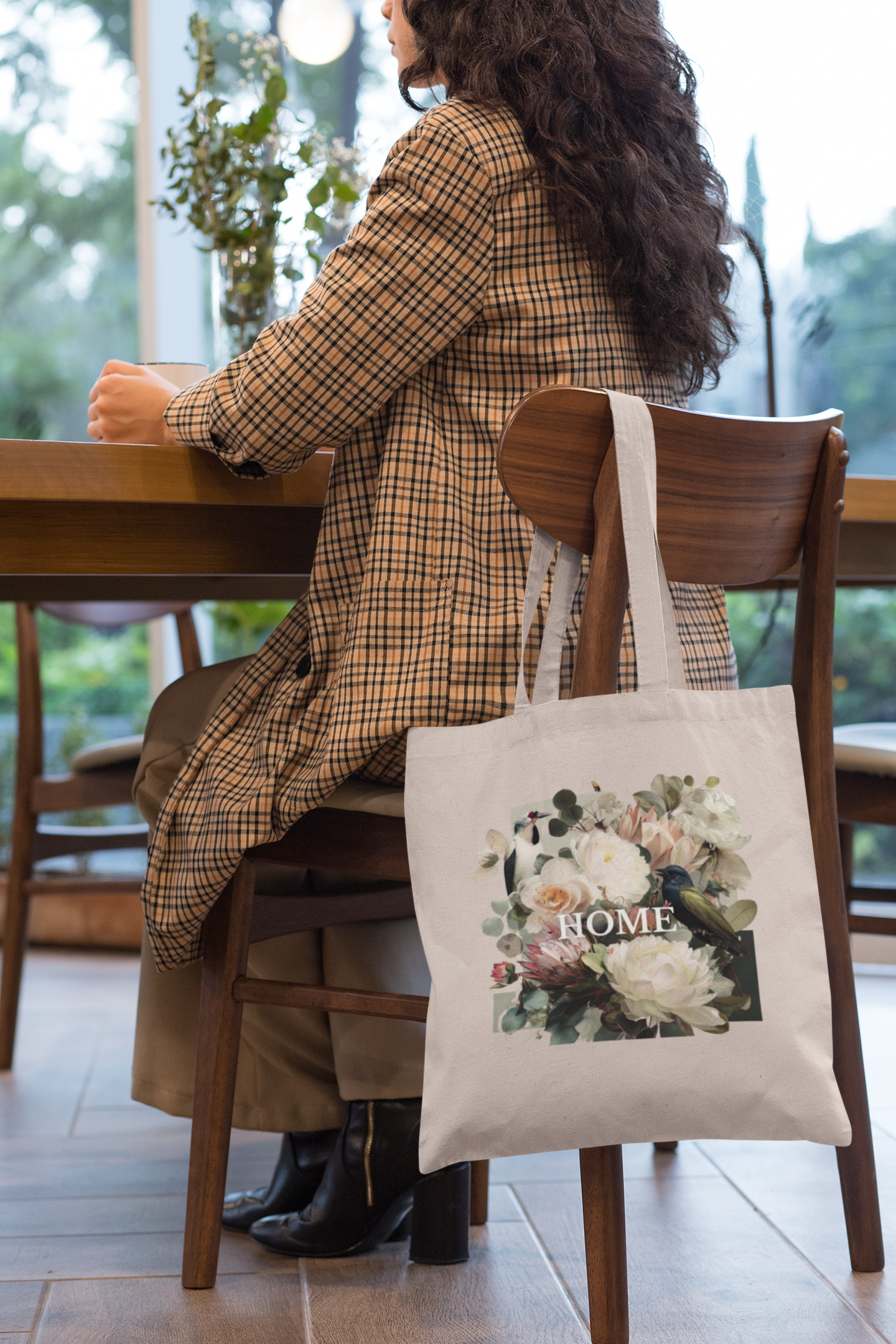 Canvas Tote Bag - Home Connection Holiday