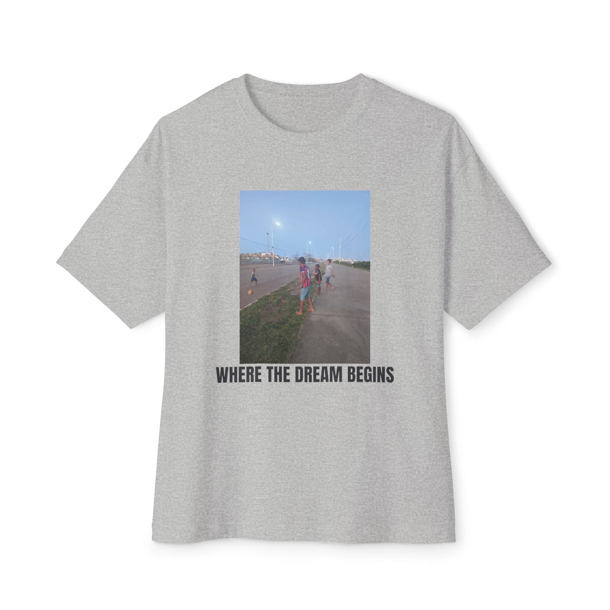 Unisex Oversized Graphic Tee - Soccer Dream Shirt