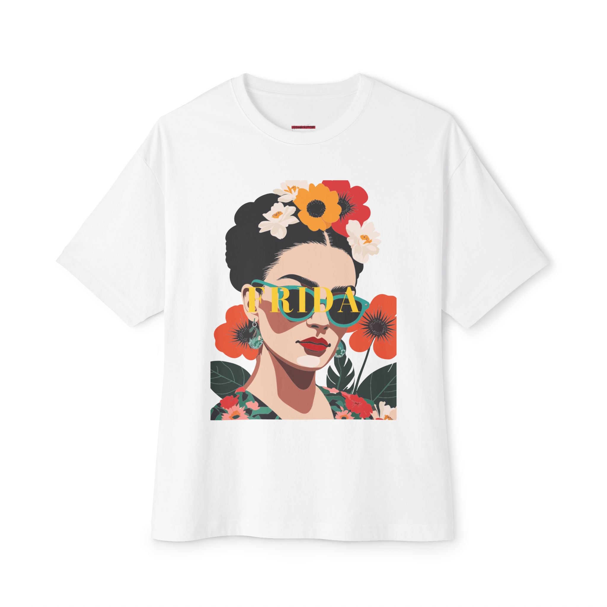 Oversized Tee - 'Frida It Girl' Women's Graphic Tee