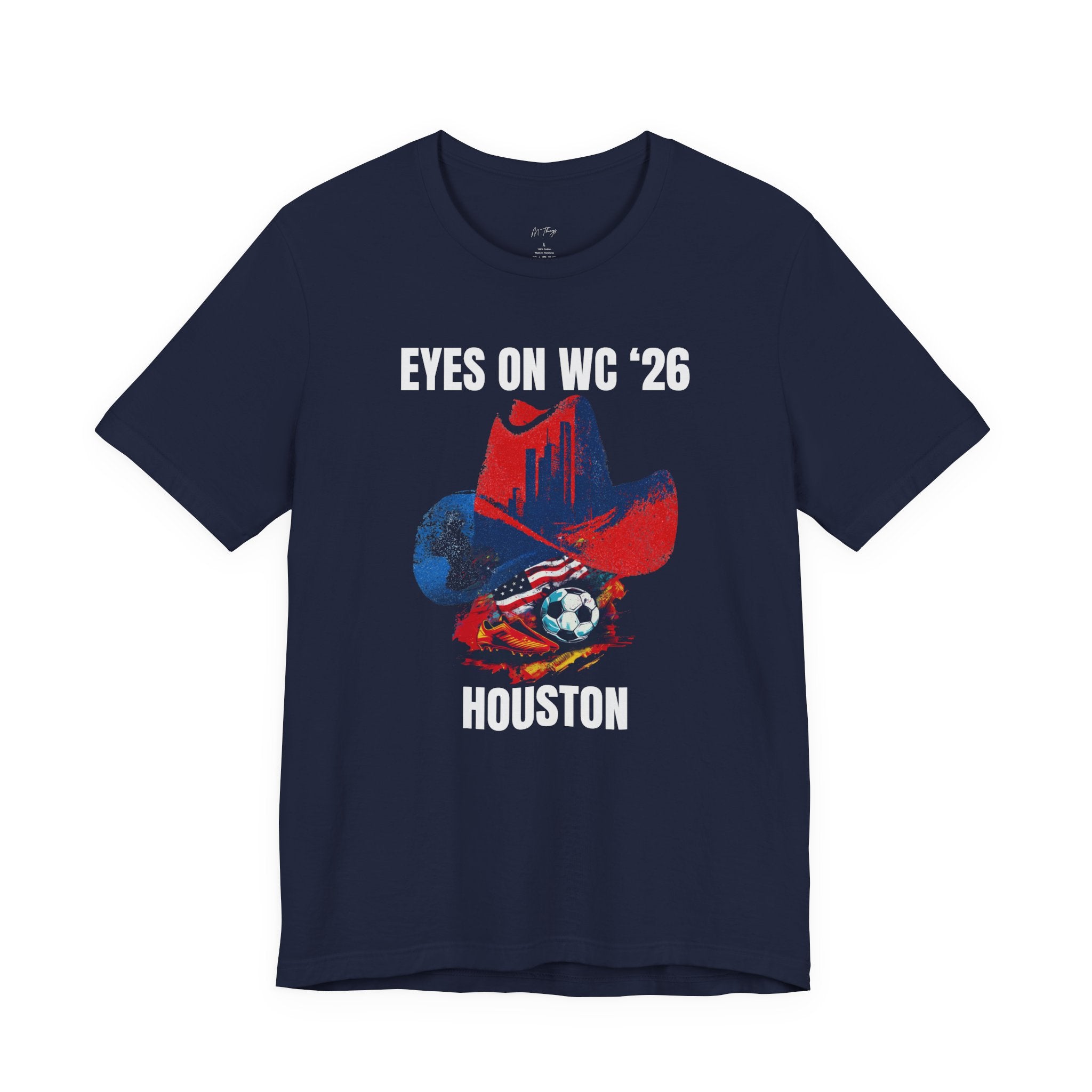 Unisex Host City Soccer Shirt - WC 2026 Houston Graphic Tee