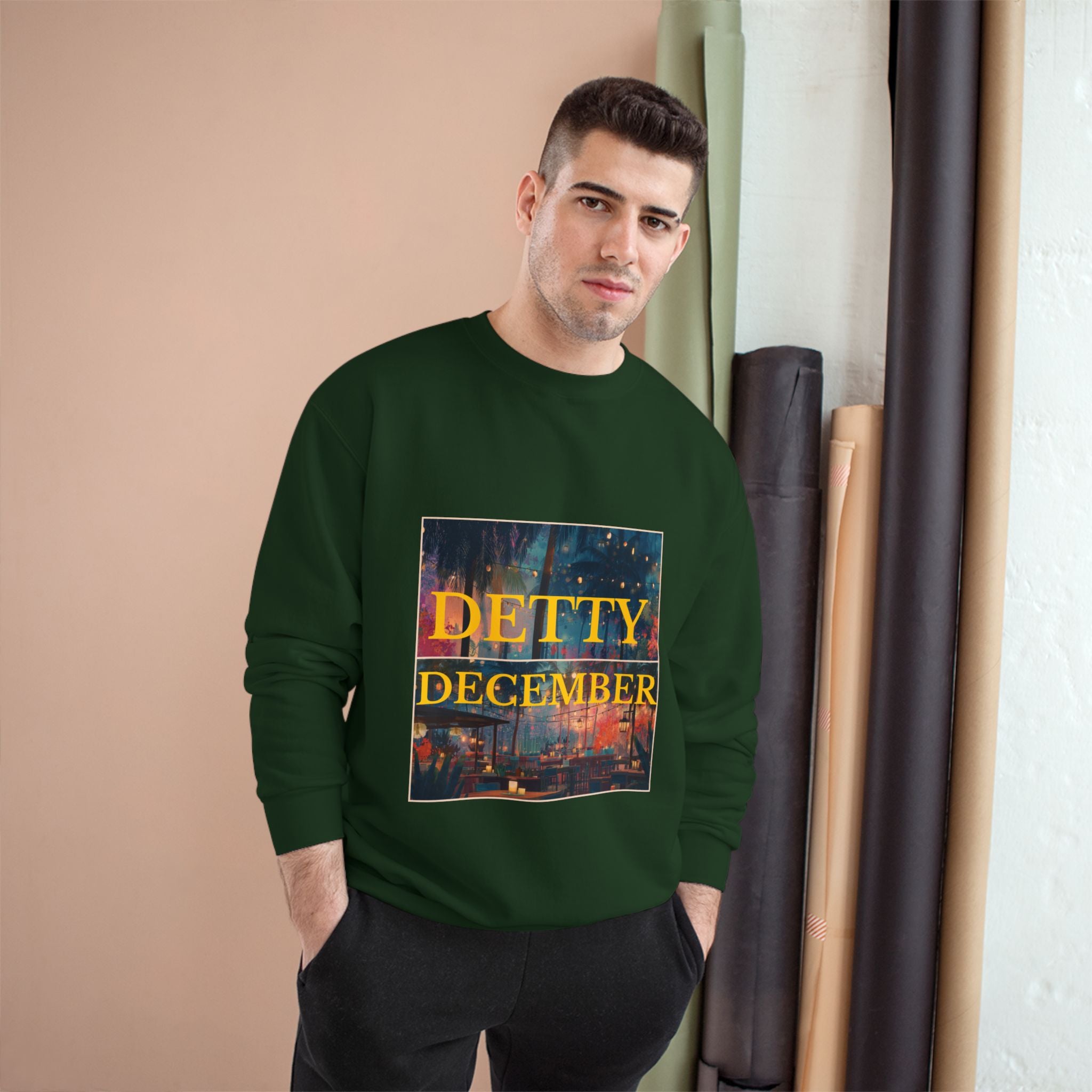 Limited Edition Champion "Detty December" Sweatshirt - Unisex
