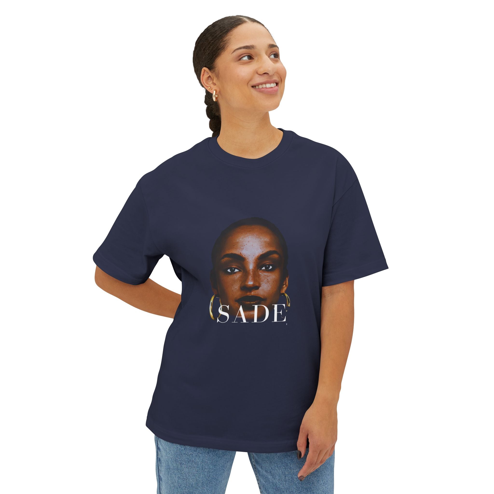 Oversized Tee - 'Sade It Girl' Women's Graphic Top
