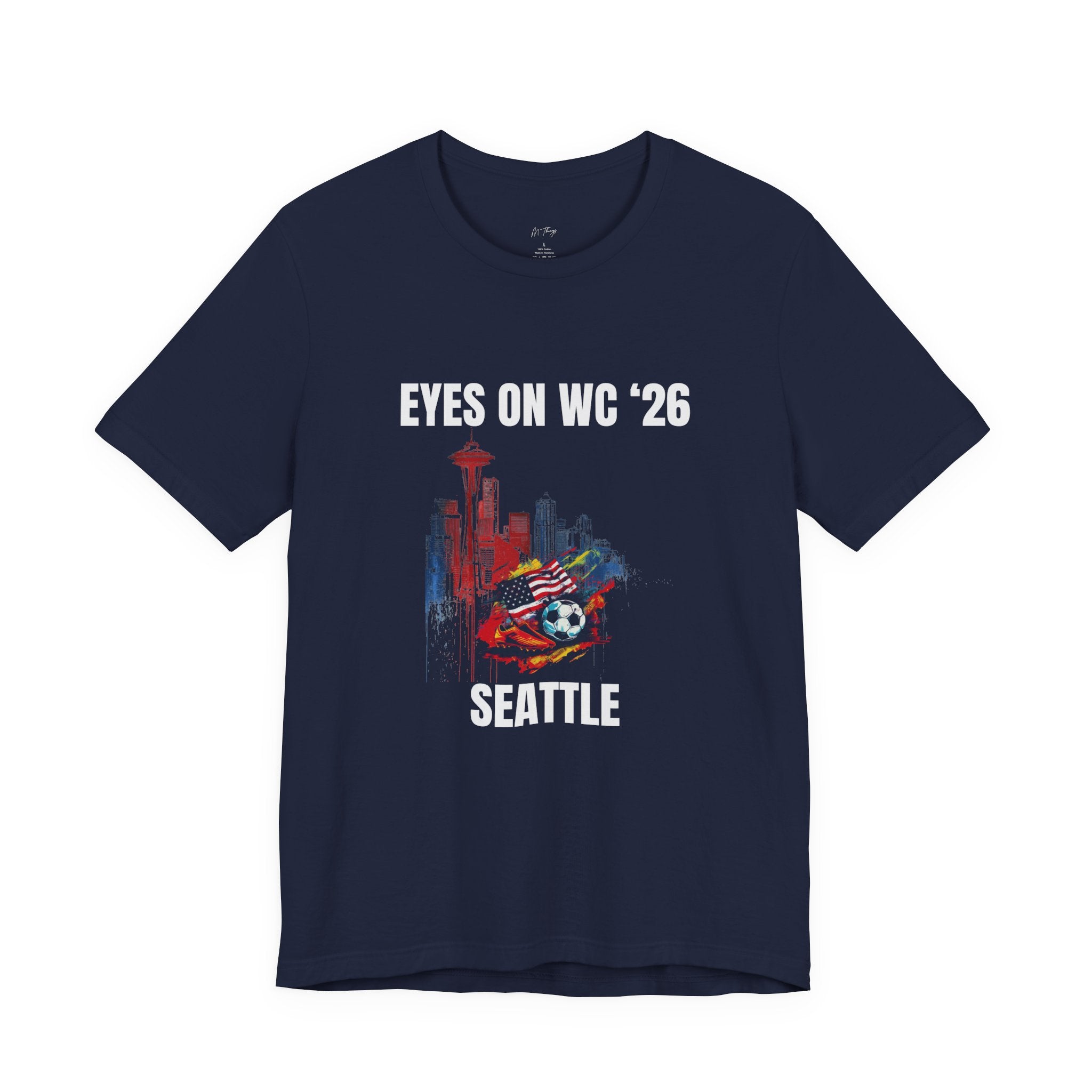 Unisex Host City Soccer Shirt - WC 2026 Seattle Graphic Tee