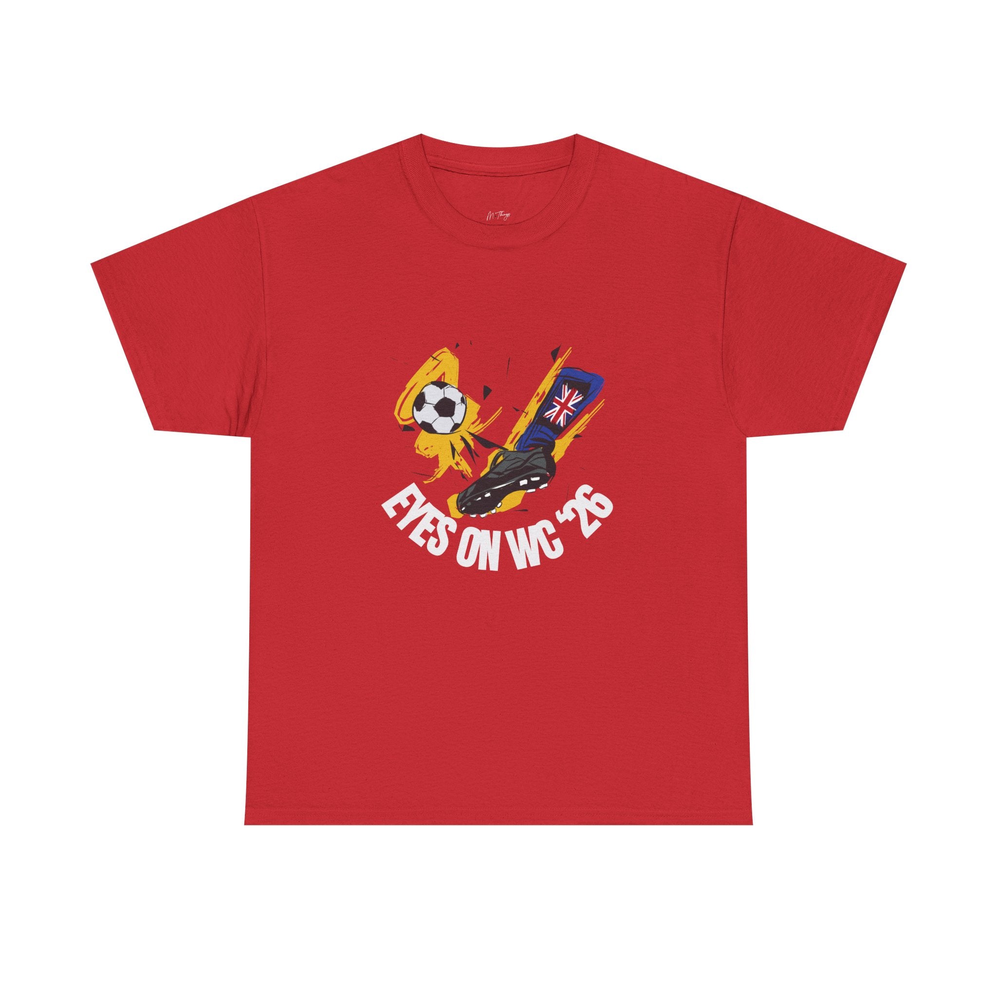 England Unisex Soccer Shirt - WC 2026 Fan Graphic Tee