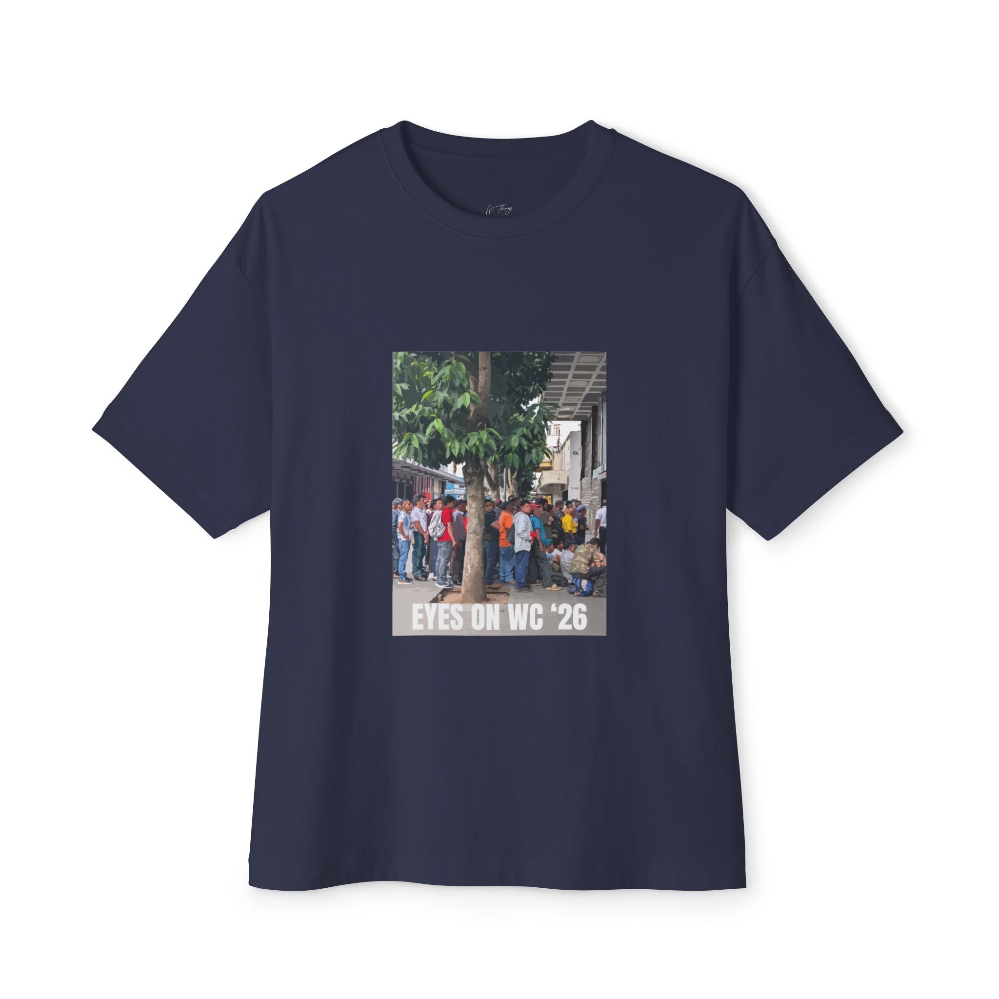 Unisex Oversized Graphic Tee - WC 2026 Soccer Fan Party Shirt