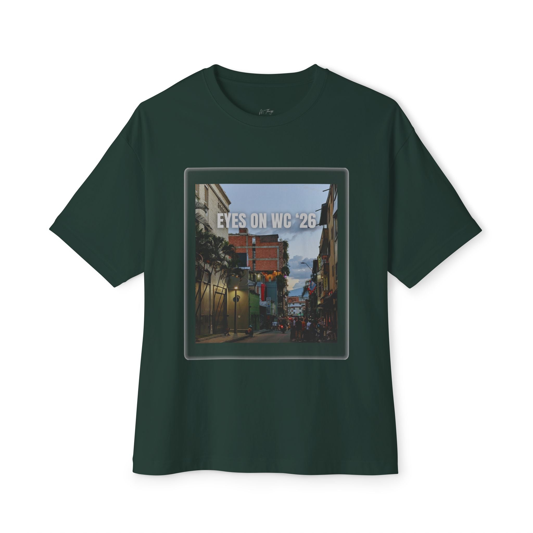 Unisex Oversized Graphic Tee - WC 2026 Soccer Watch Party Shirt