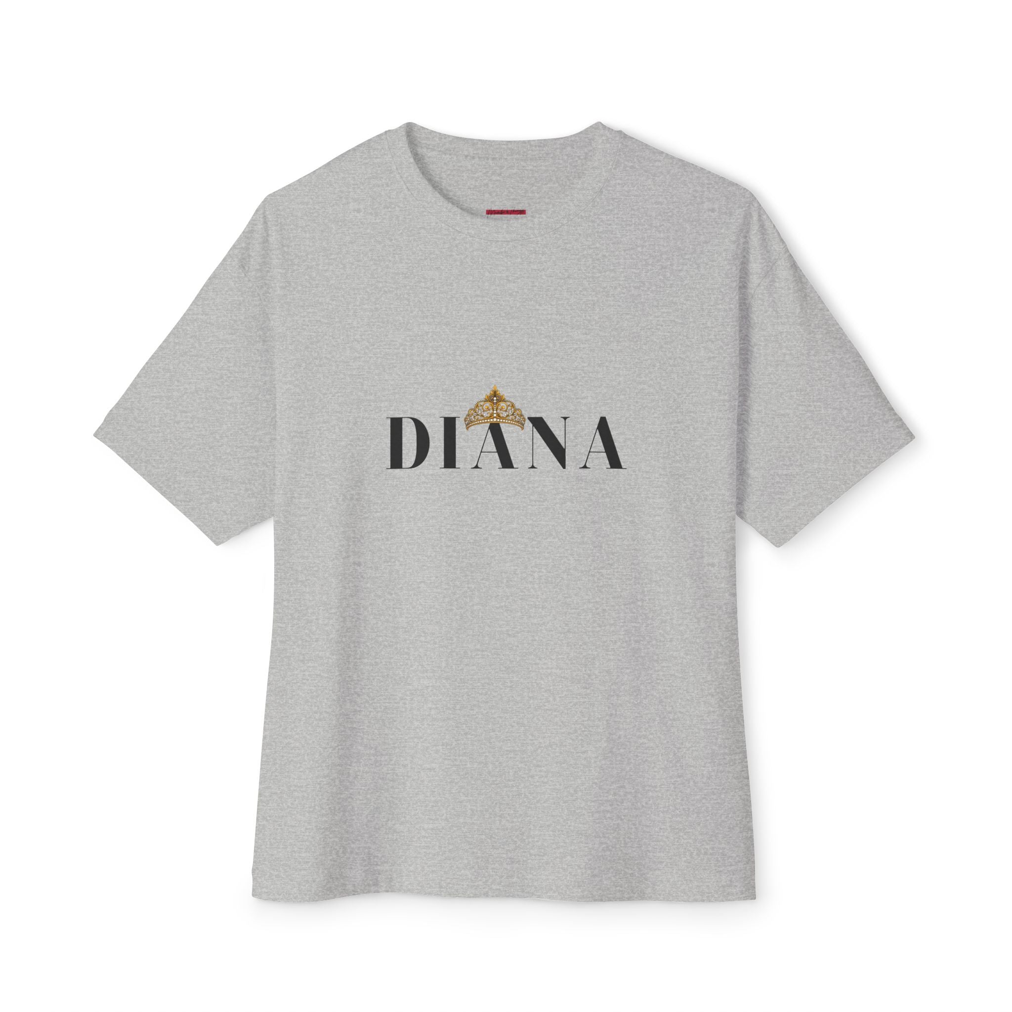 Oversized Tee  - 'Diana It Girl' Women's Graphic Top