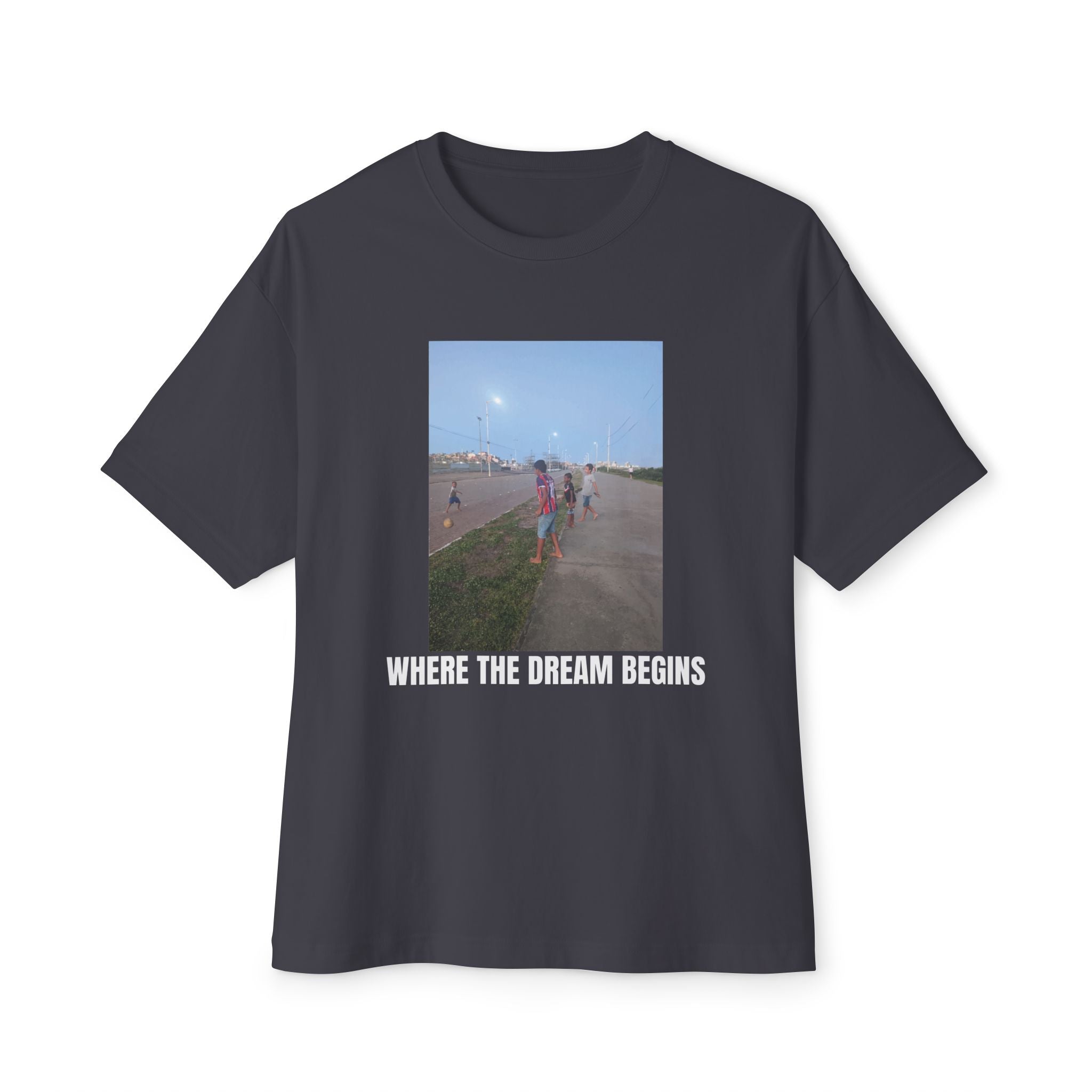 Unisex Oversized Graphic Tee - Soccer Dream Shirt