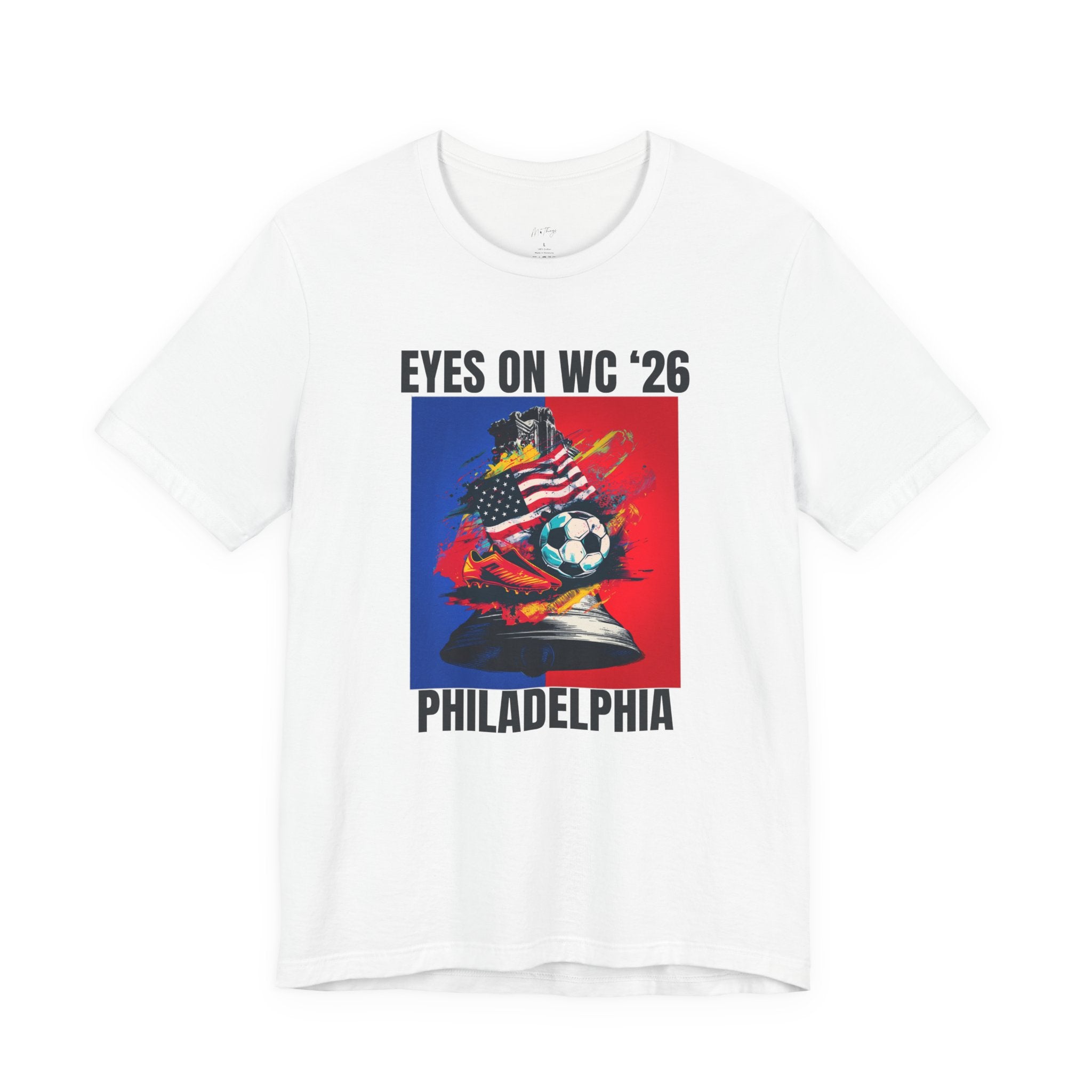 Unisex Host City Soccer Shirt - WC 2026 Philadelphia Graphic Tee