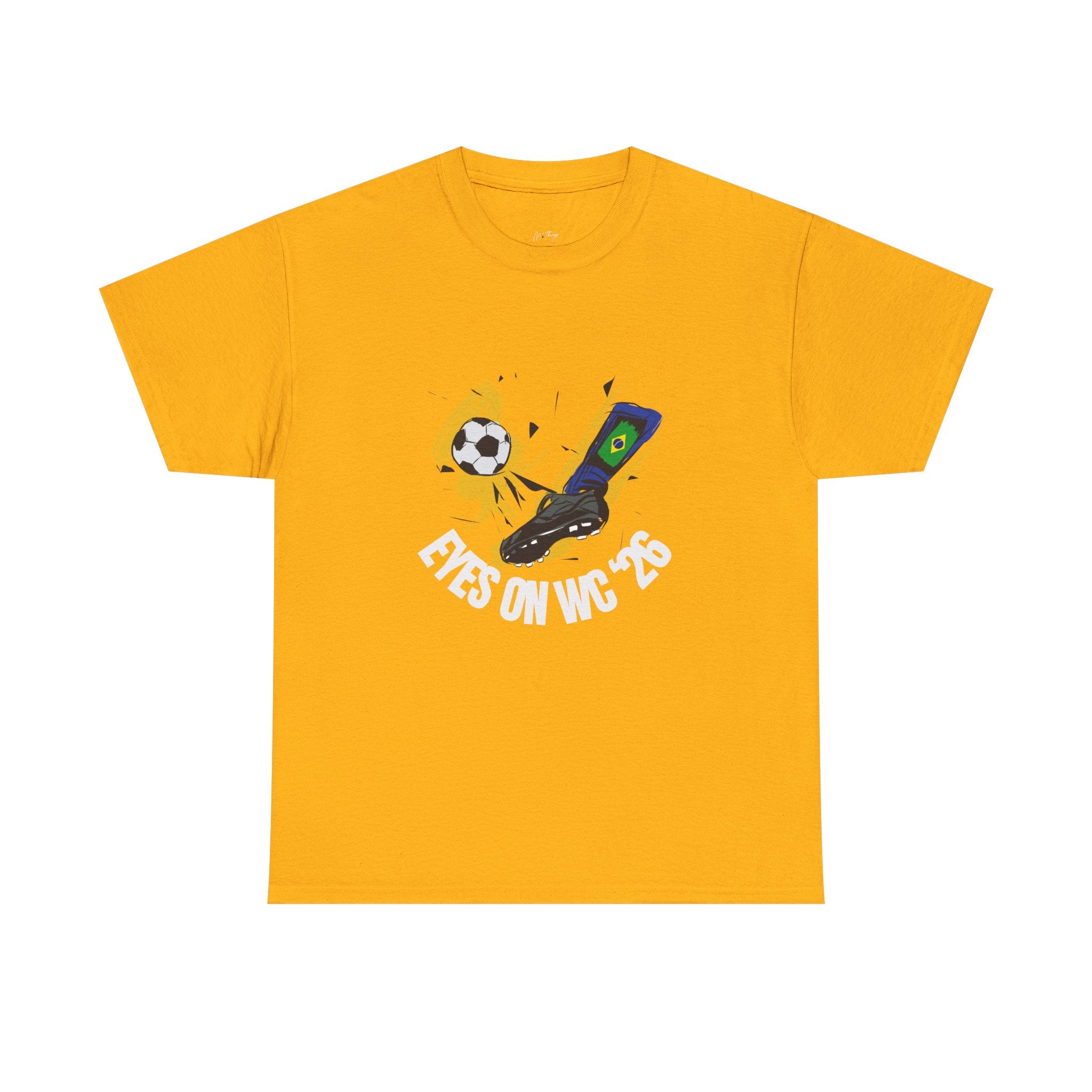 Brazil Unisex Soccer Shirt - WC 2026 Fan Graphic Tee