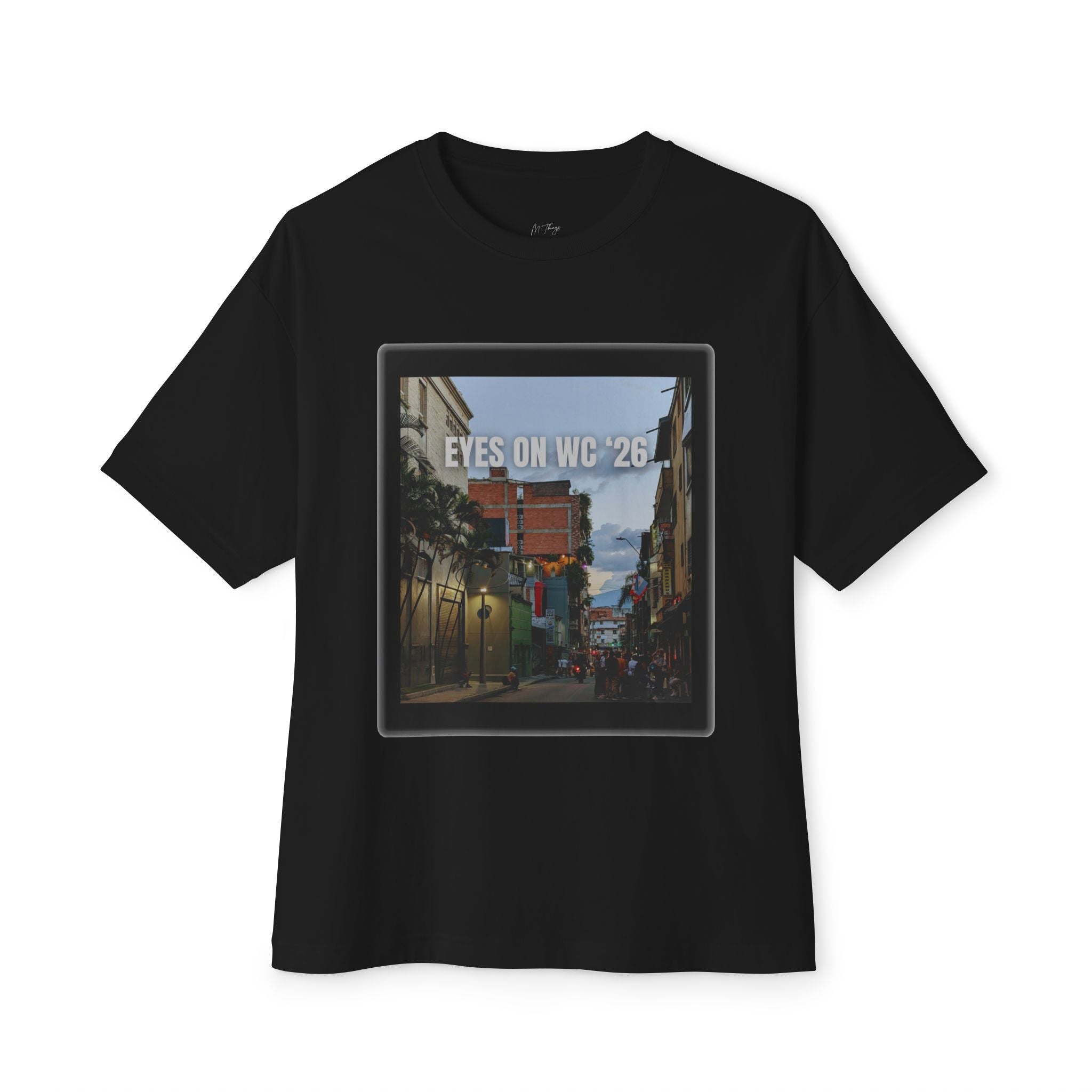 Unisex Oversized Graphic Tee - WC 2026 Soccer Watch Party Shirt