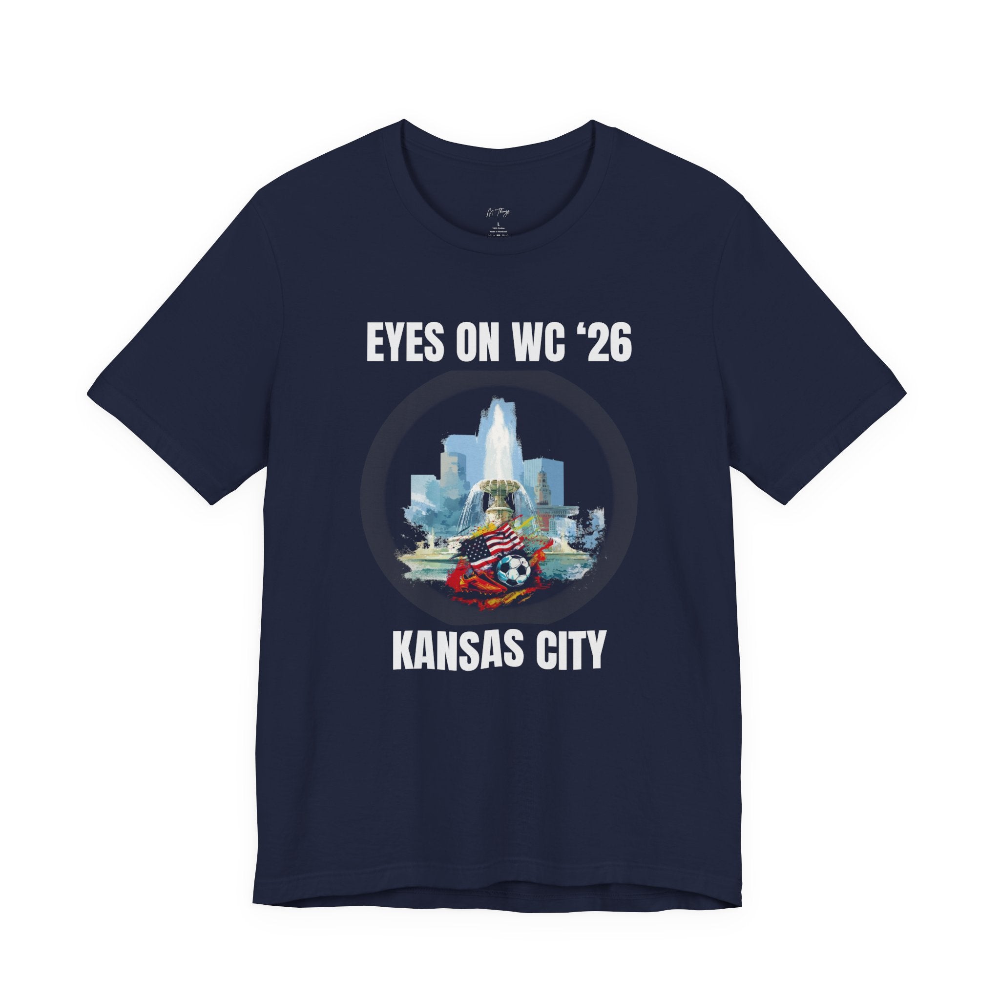 Unisex Host City Soccer Shirt - WC 2026 Kansas City Graphic Tee