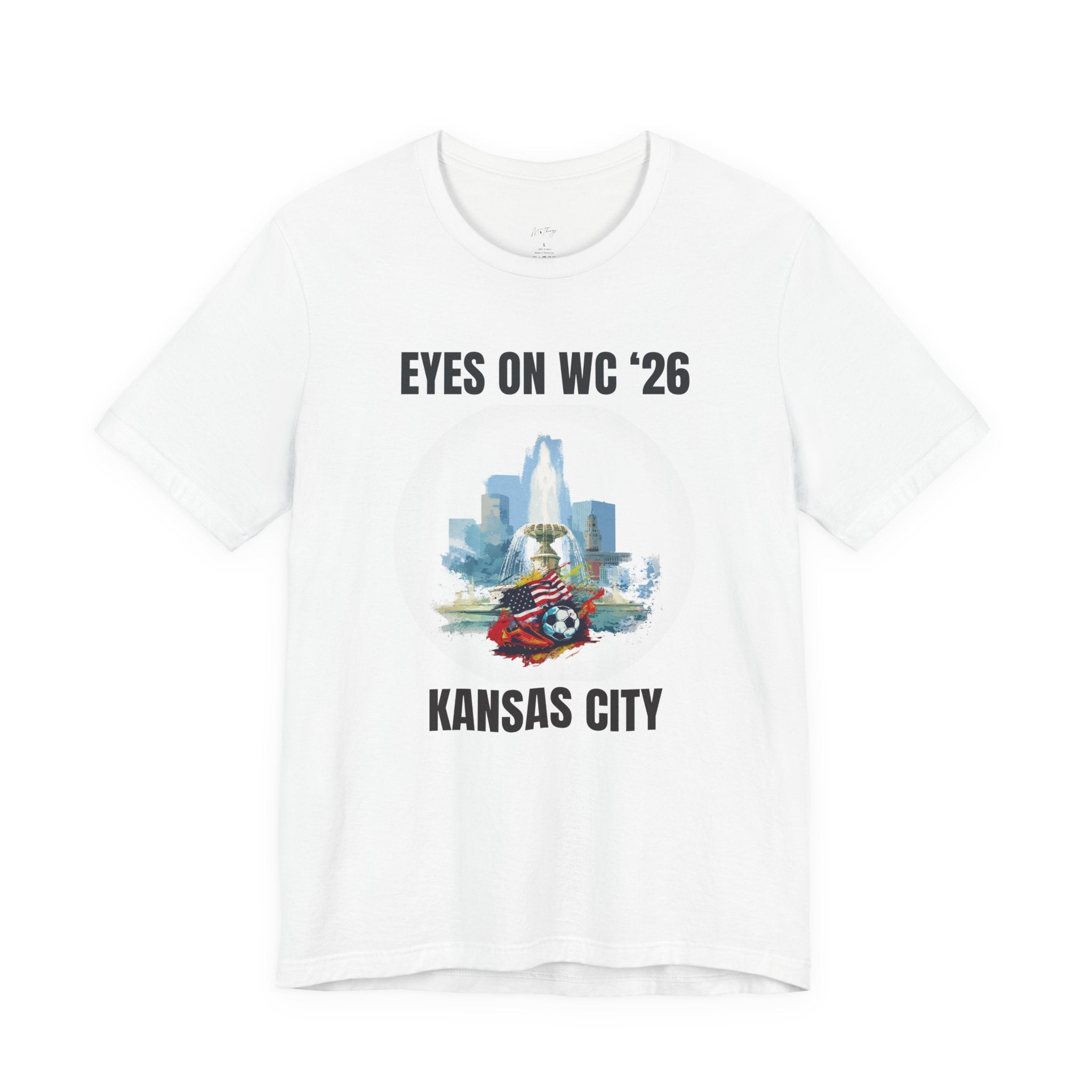 Unisex Host City Soccer Shirt - WC 2026 Kansas City Graphic Tee