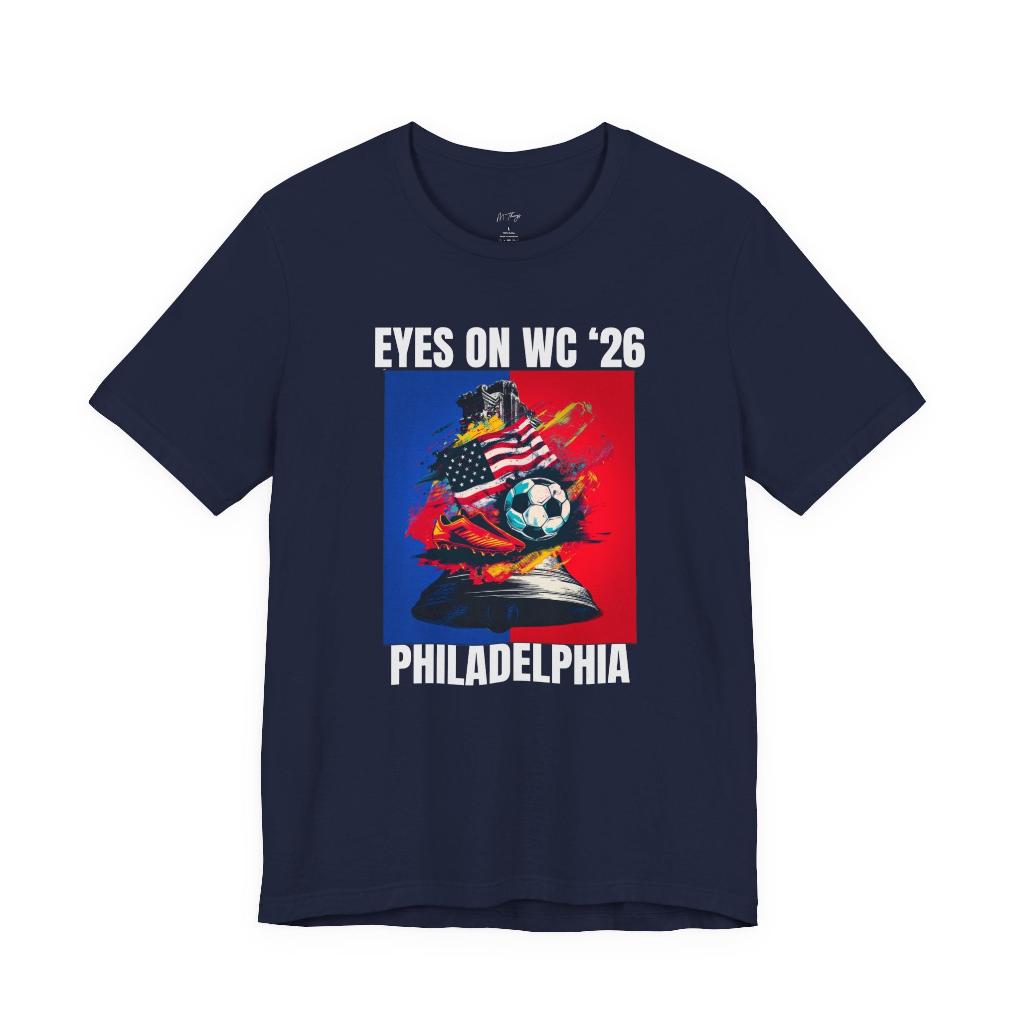 Unisex Host City Soccer Shirt - WC 2026 Philadelphia Graphic Tee