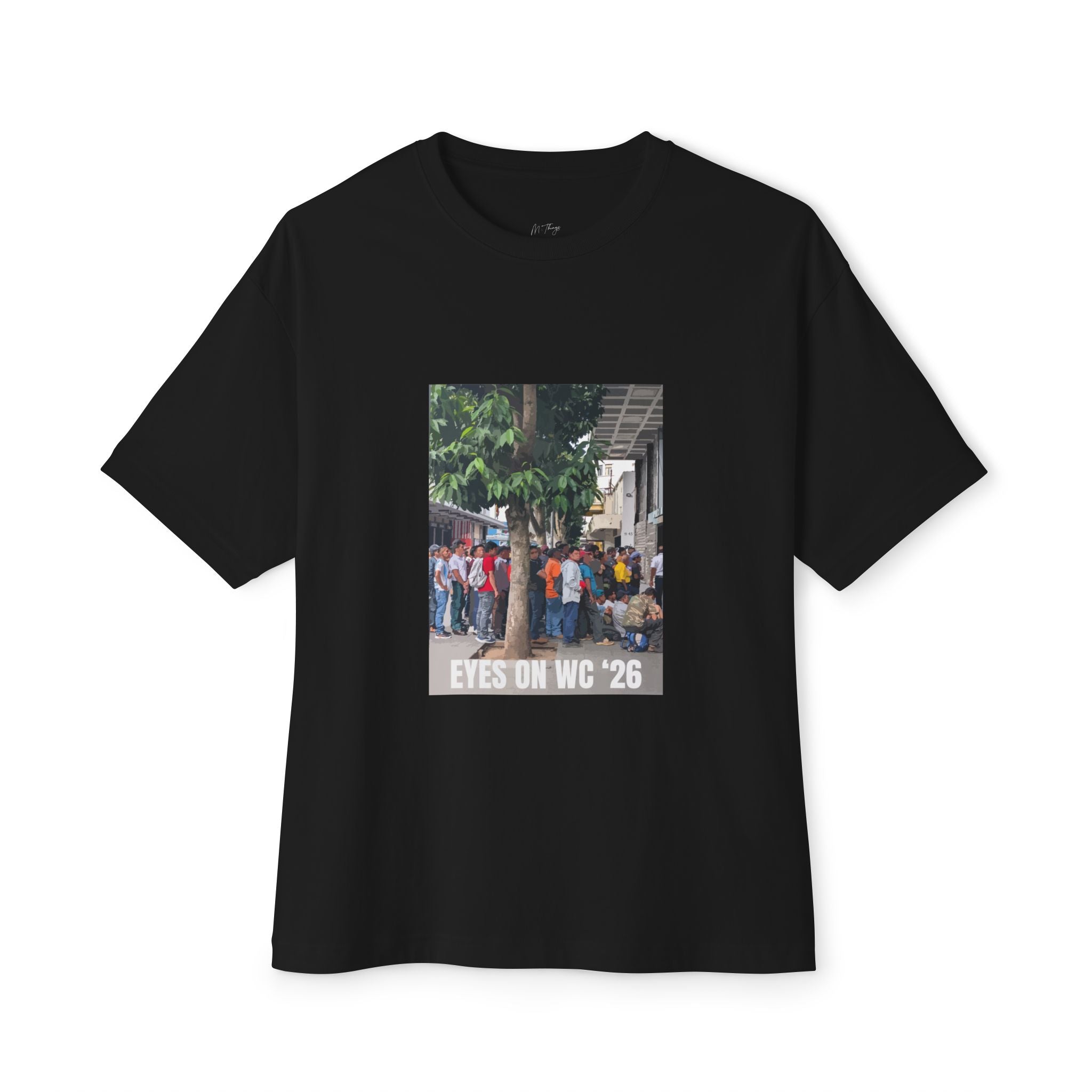 Unisex Oversized Graphic Tee - WC 2026 Soccer Fan Party Shirt