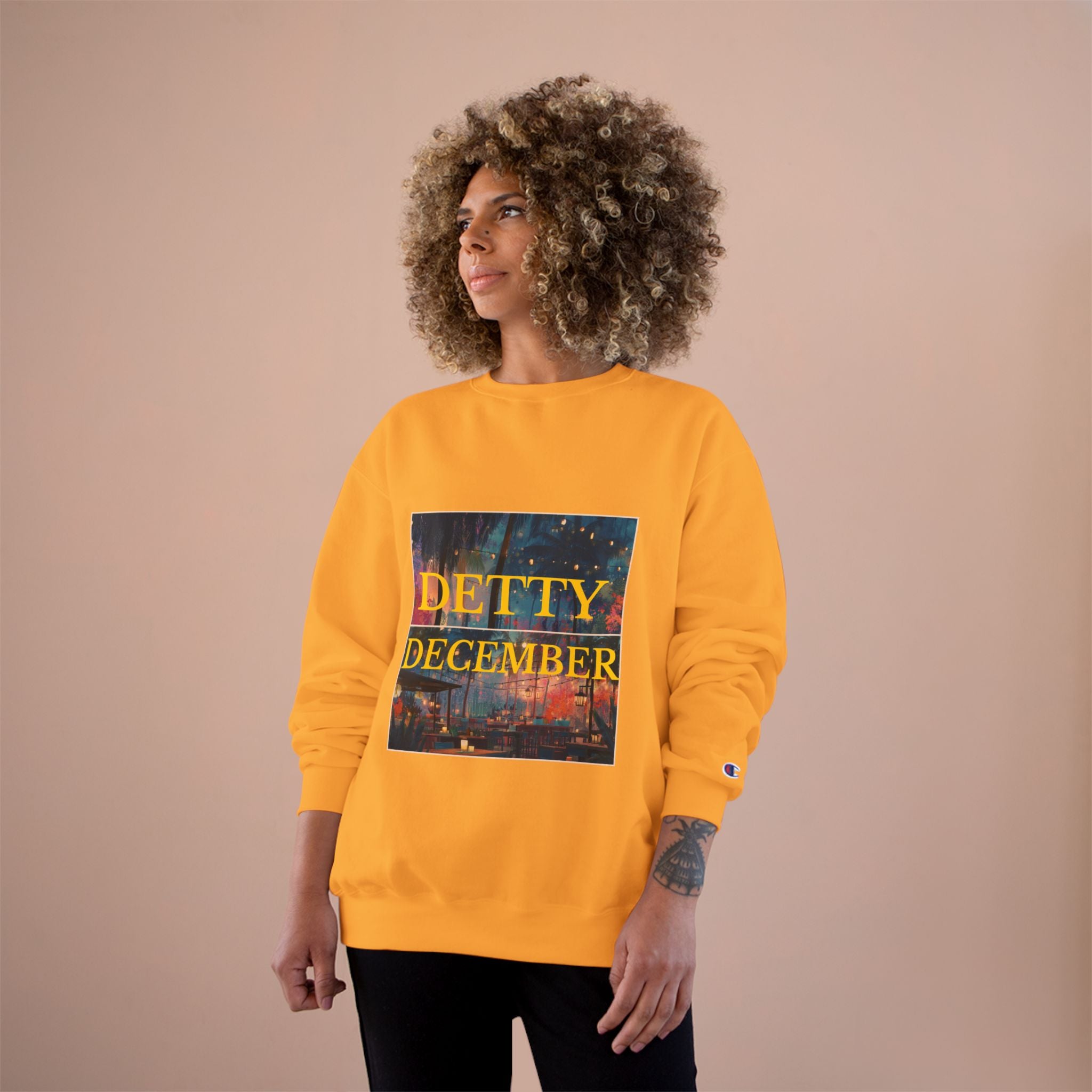 Limited Edition Champion "Detty December" Sweatshirt - Unisex