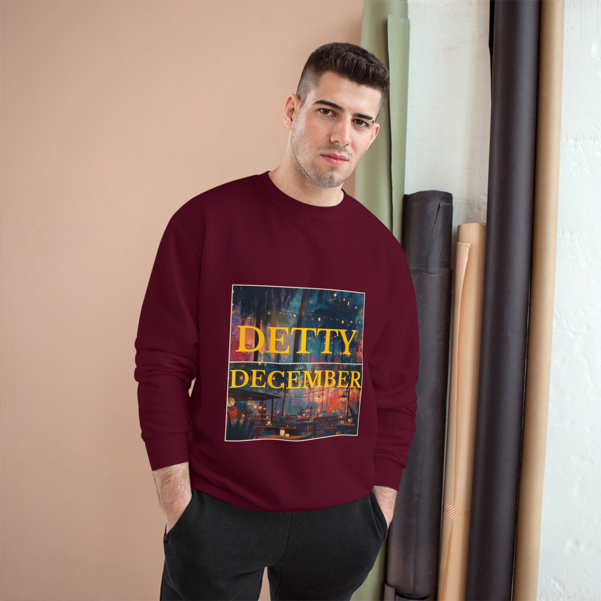 Limited Edition Champion "Detty December" Sweatshirt - Unisex