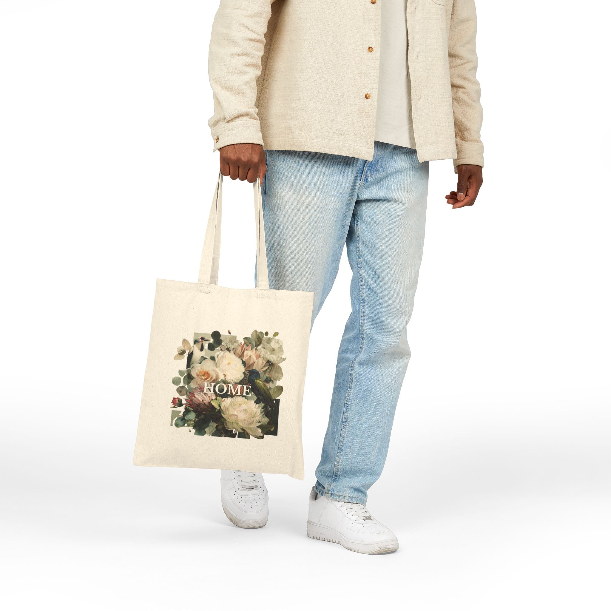Canvas Tote Bag - Home Connection Holiday