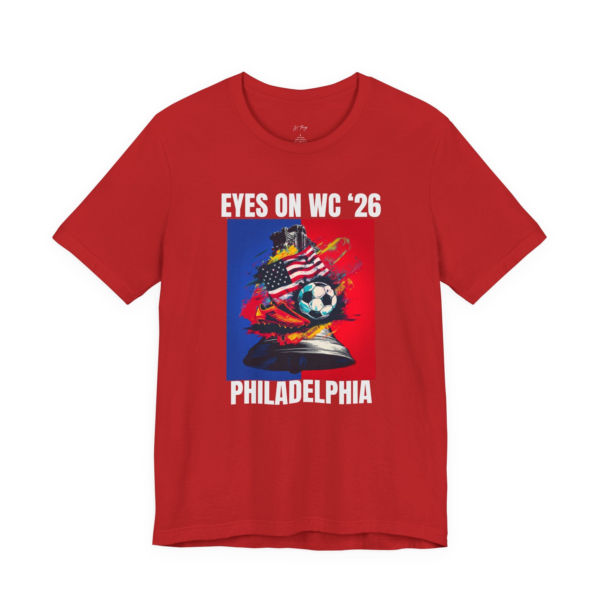 Unisex Host City Soccer Shirt - WC 2026 Philadelphia Graphic Tee