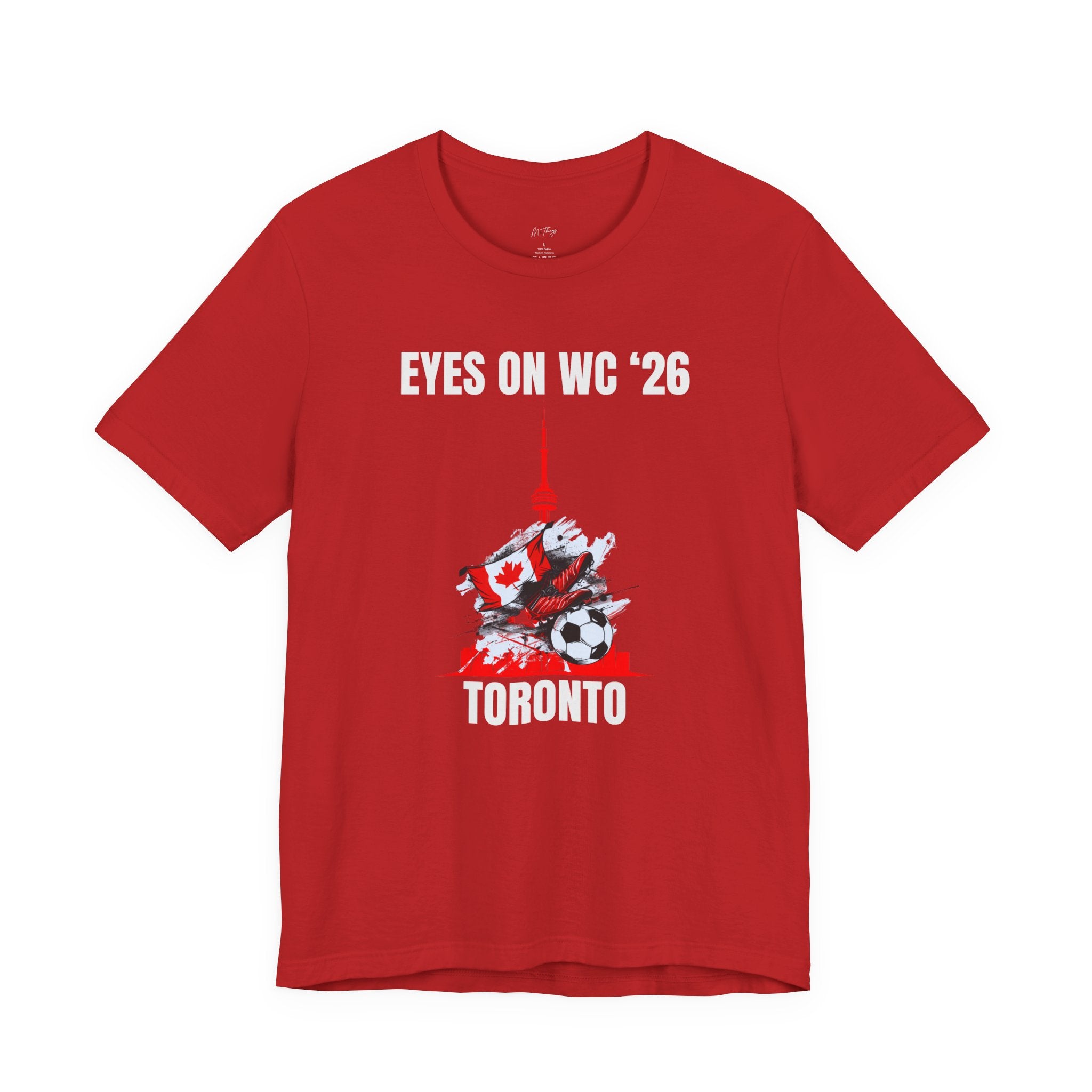 Unisex Host City Soccer Shirt - WC 2026 Toronto Graphic Tee