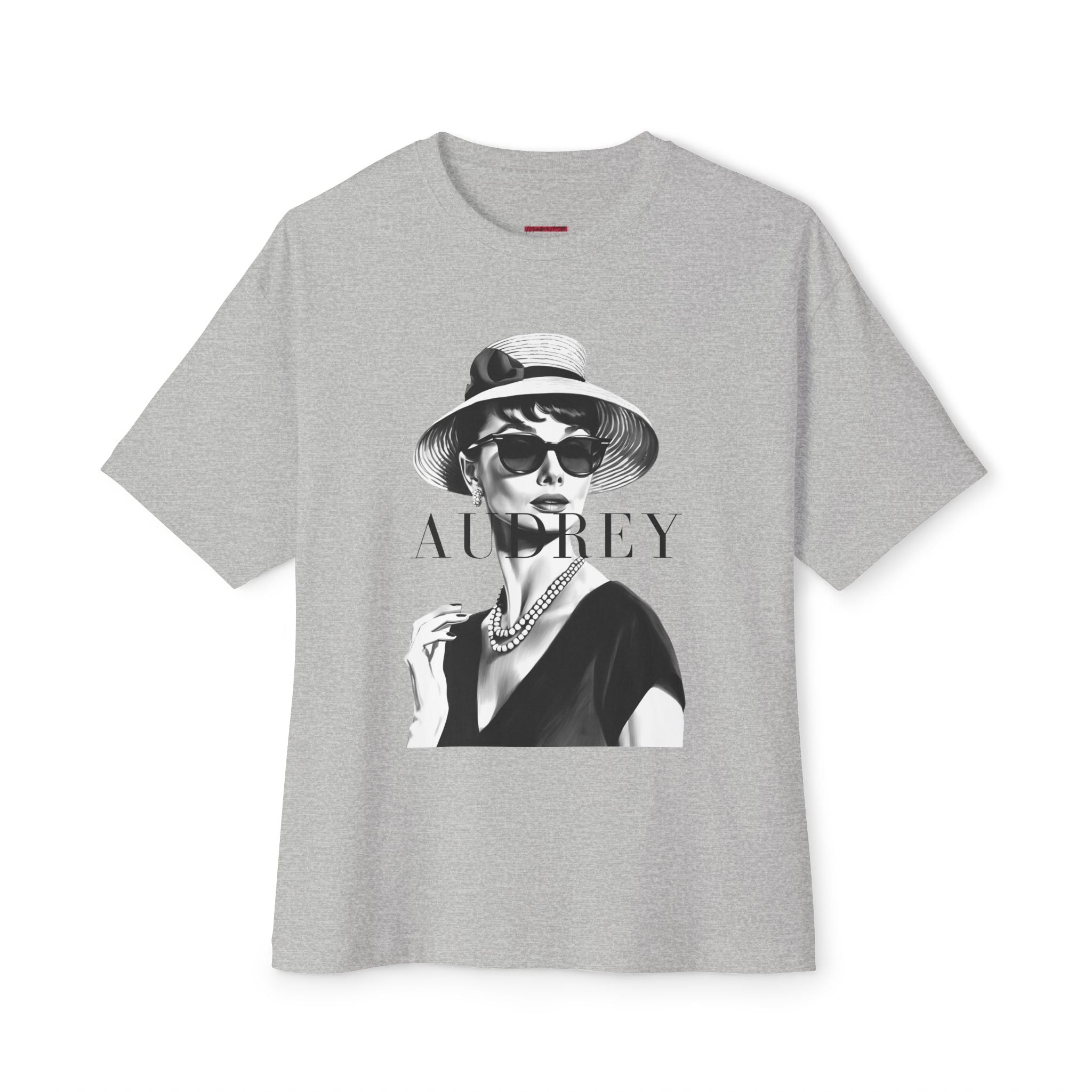 Oversized Tee - 'Audrey It Girl' Women's Graphic Top
