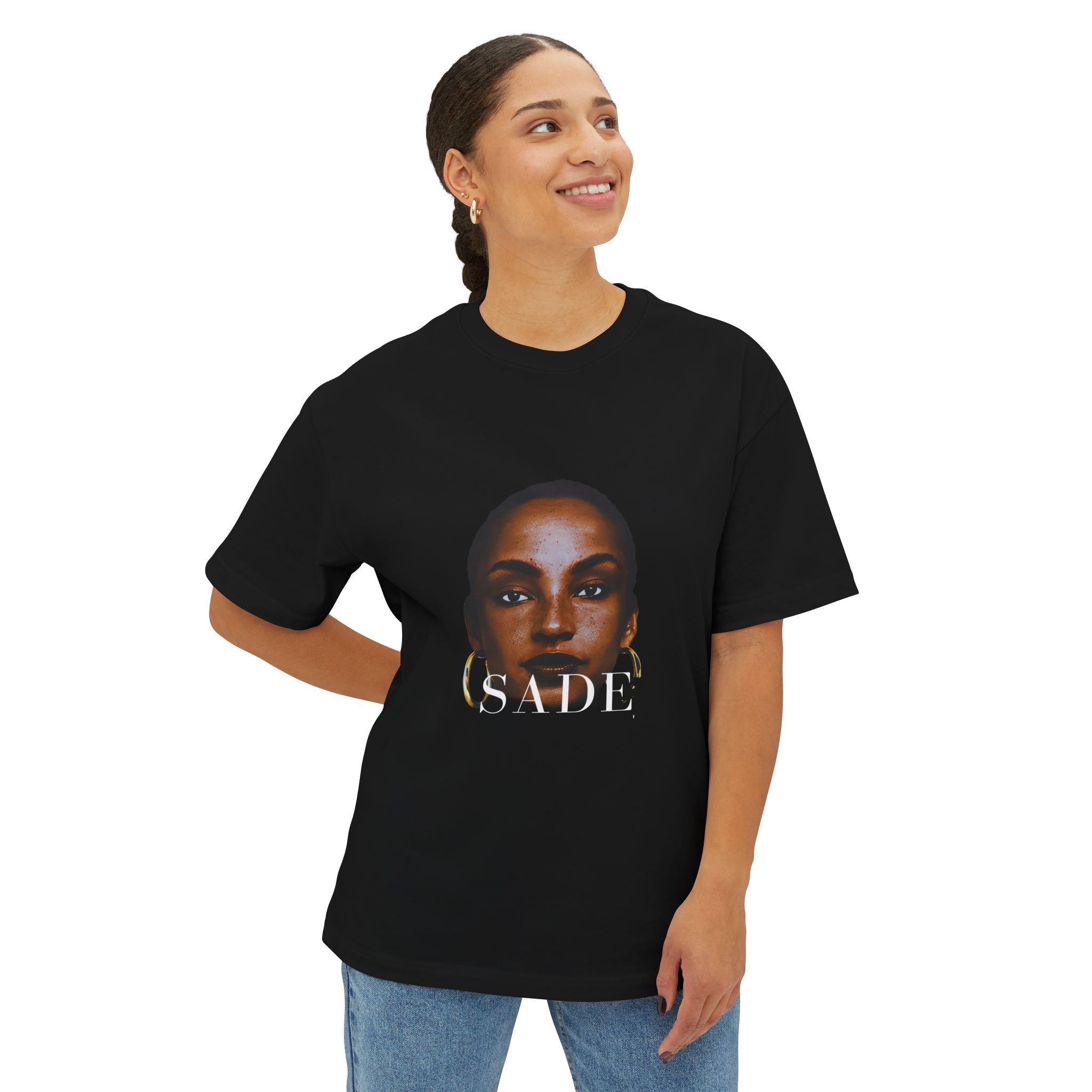 Oversized Tee - 'Sade It Girl' Women's Graphic Top