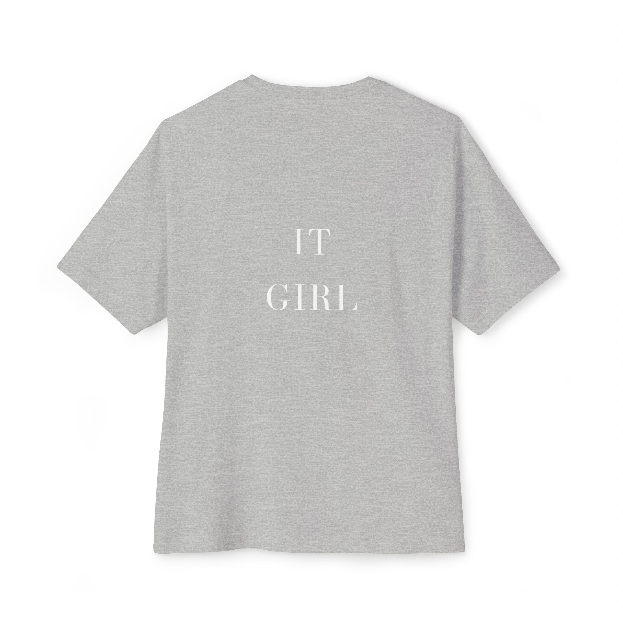 Oversized Tee — 'Aaliyah It Girl' Graphic Top