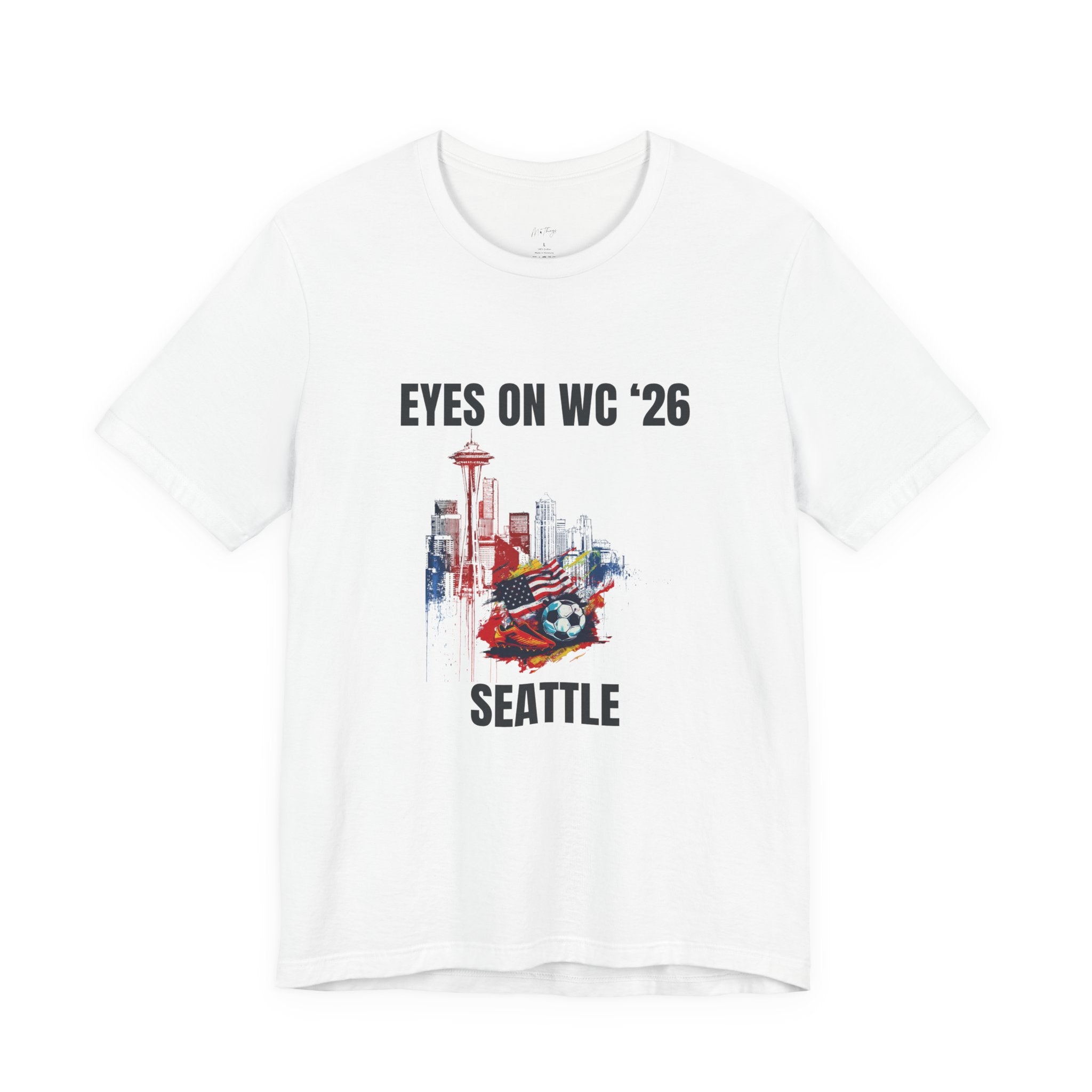 Unisex Host City Soccer Shirt - WC 2026 Seattle Graphic Tee